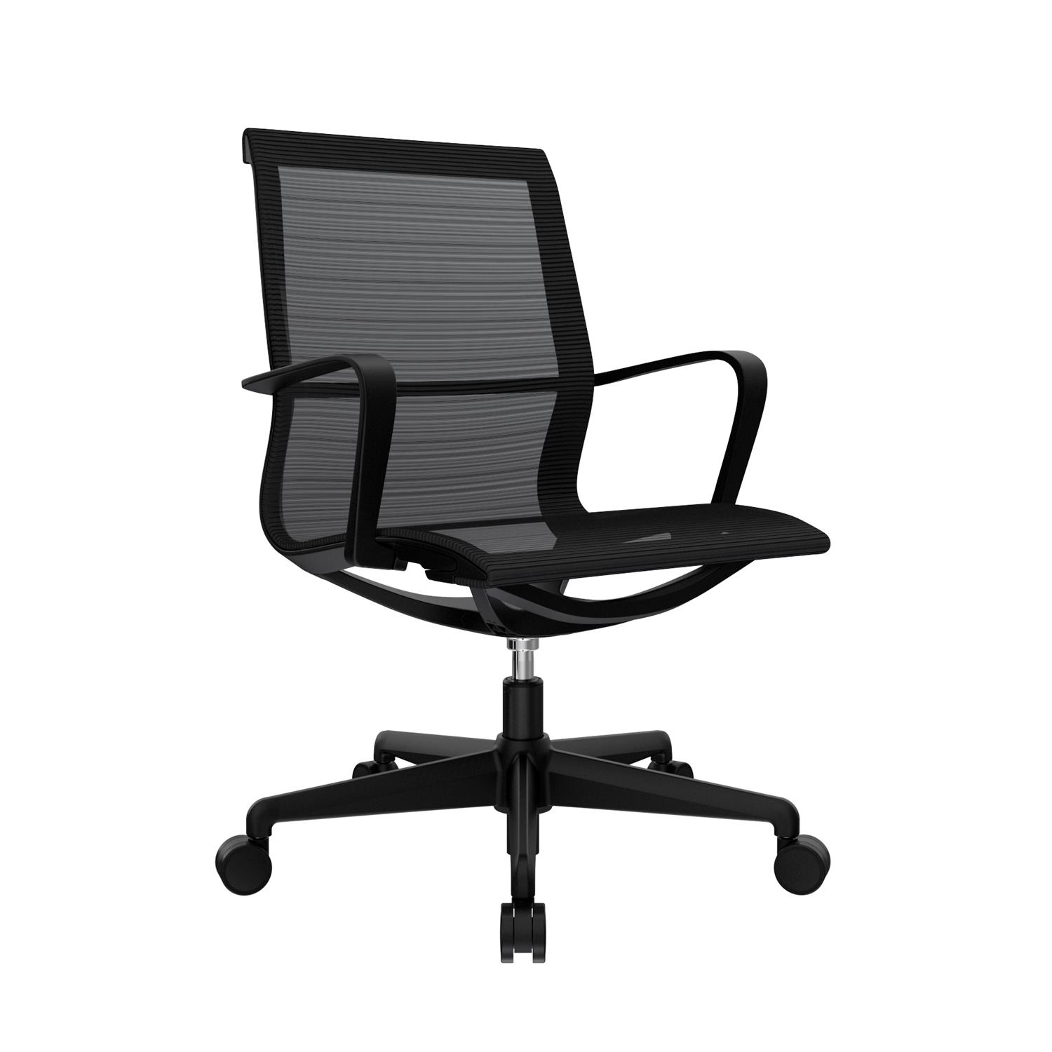 SILLA ERGONÓMICA GIRATORIA NOVA GERENTE NEGRO OFIDEAS - 1