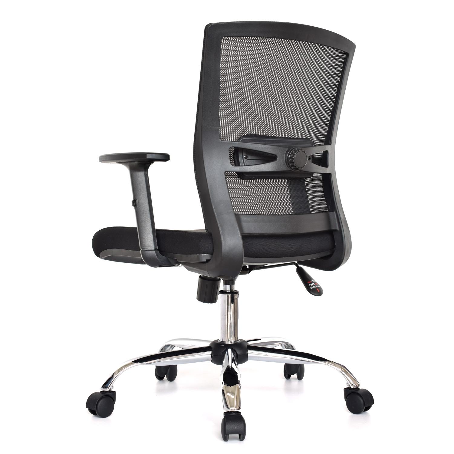 SILLA ERGONÓMICA KATA GERENTE 3D CROMADO OFIDEAS - 4