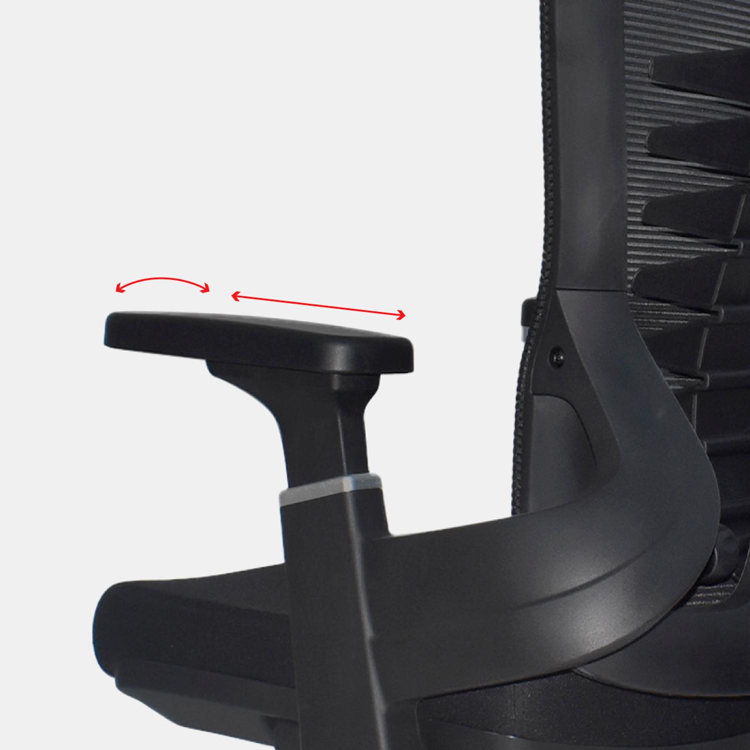 SILLA ERGONÓMICA BIOX NEGRO OFIDEAS - 6