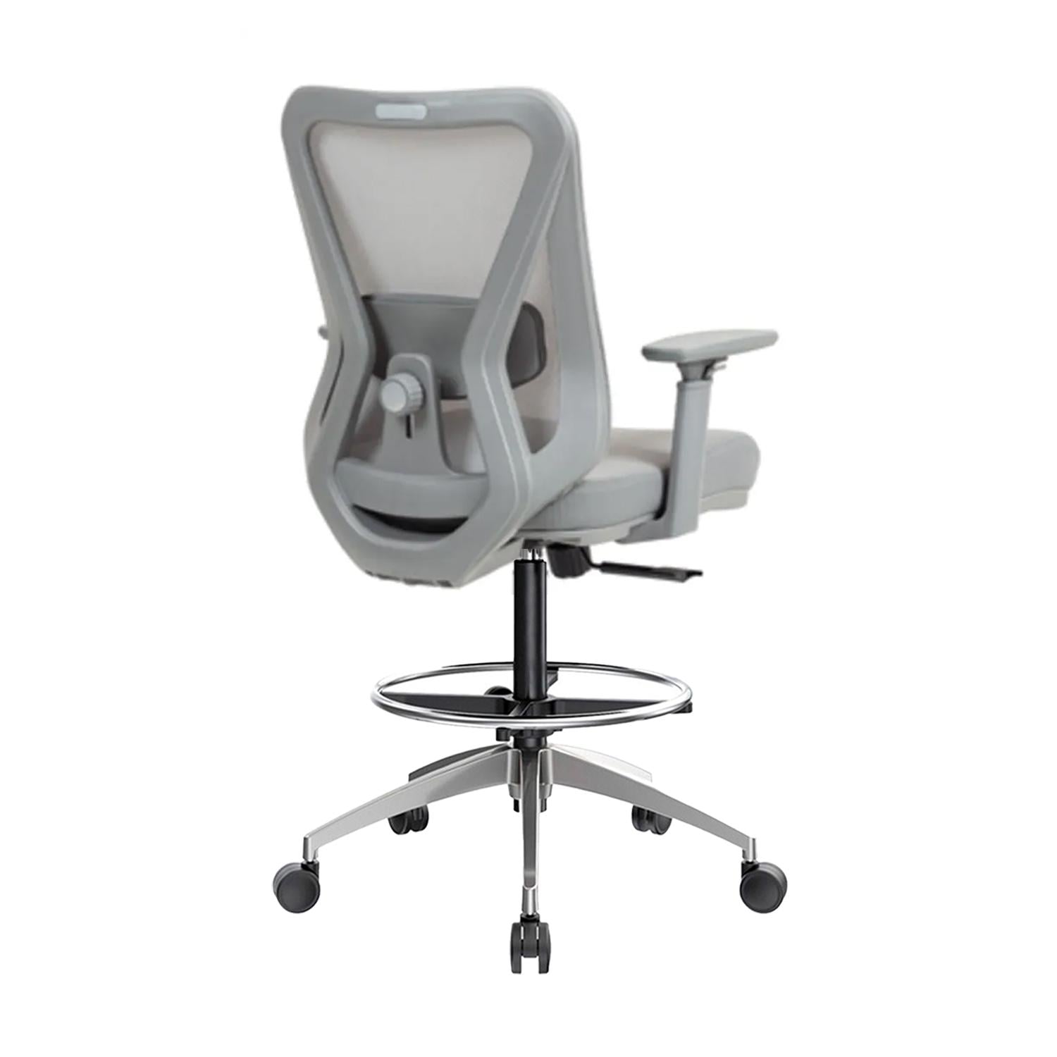 SILLA SMART PRO CAJERO ERGONÓMICA BA AC GRIS OFIDEAS - 3