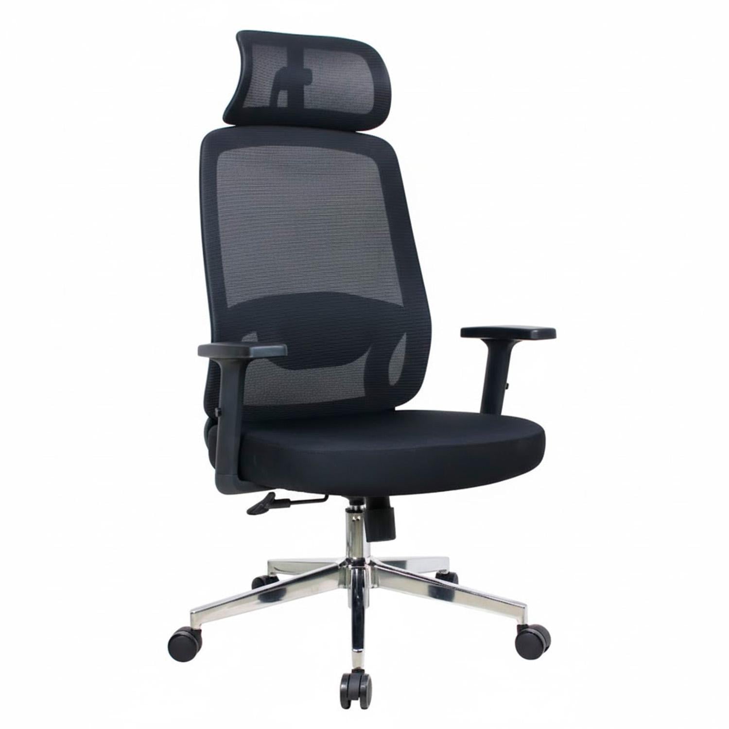 SILLA ERGONÓMICA DENVER PRESIDENTE NEGRO OFIDEAS - 1