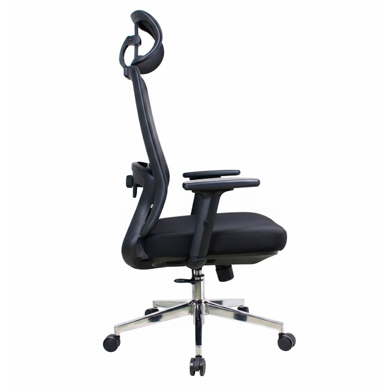 SILLA ERGONÓMICA DENVER PRESIDENTE NEGRO OFIDEAS - 3