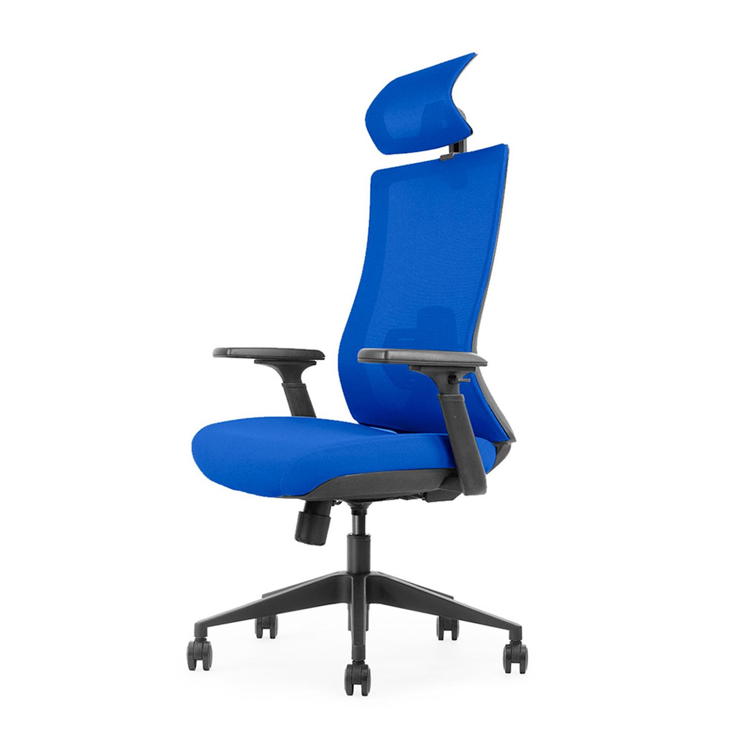 SILLA ERGONÓMICA BOSTON PREMIUM AZUL OFIDEAS - 2