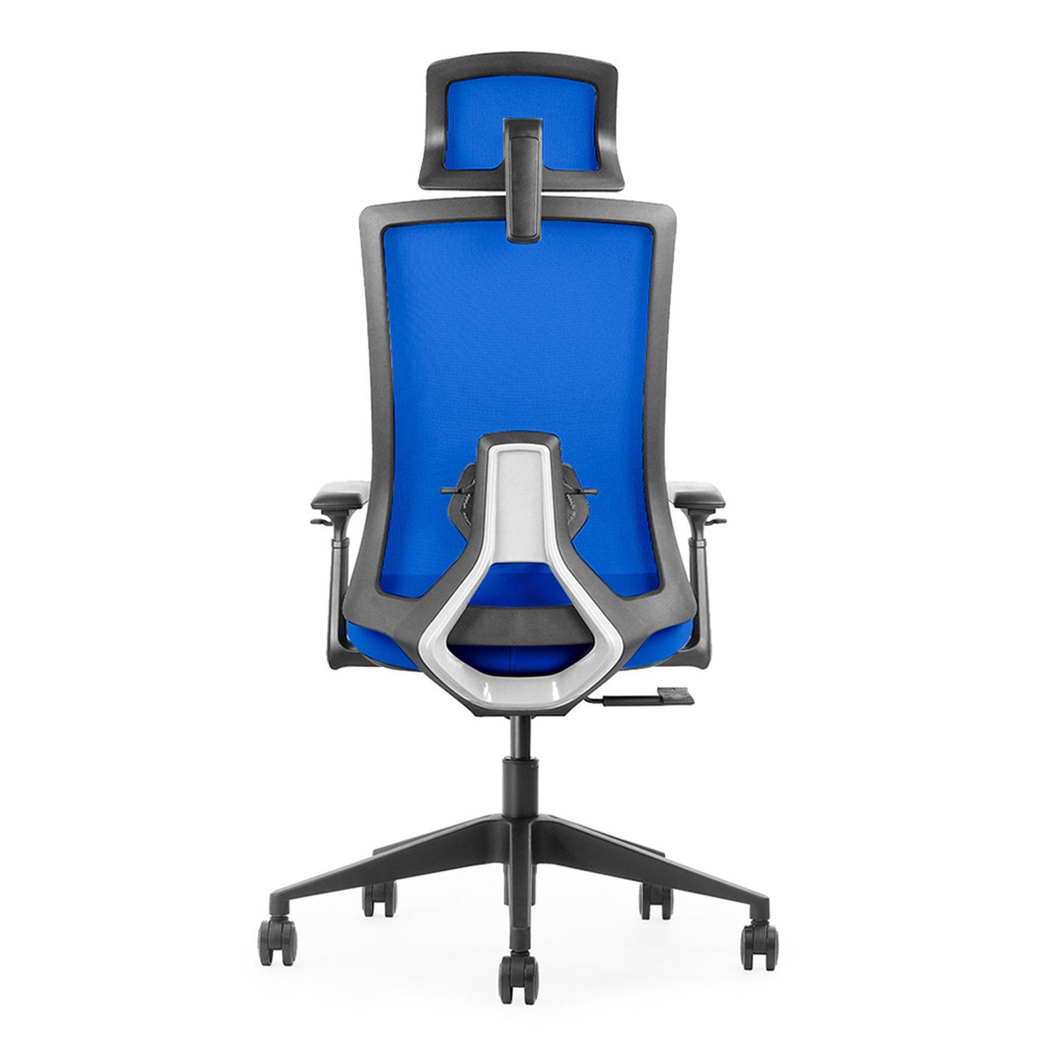 SILLA ERGONÓMICA BOSTON PREMIUM AZUL OFIDEAS - 5
