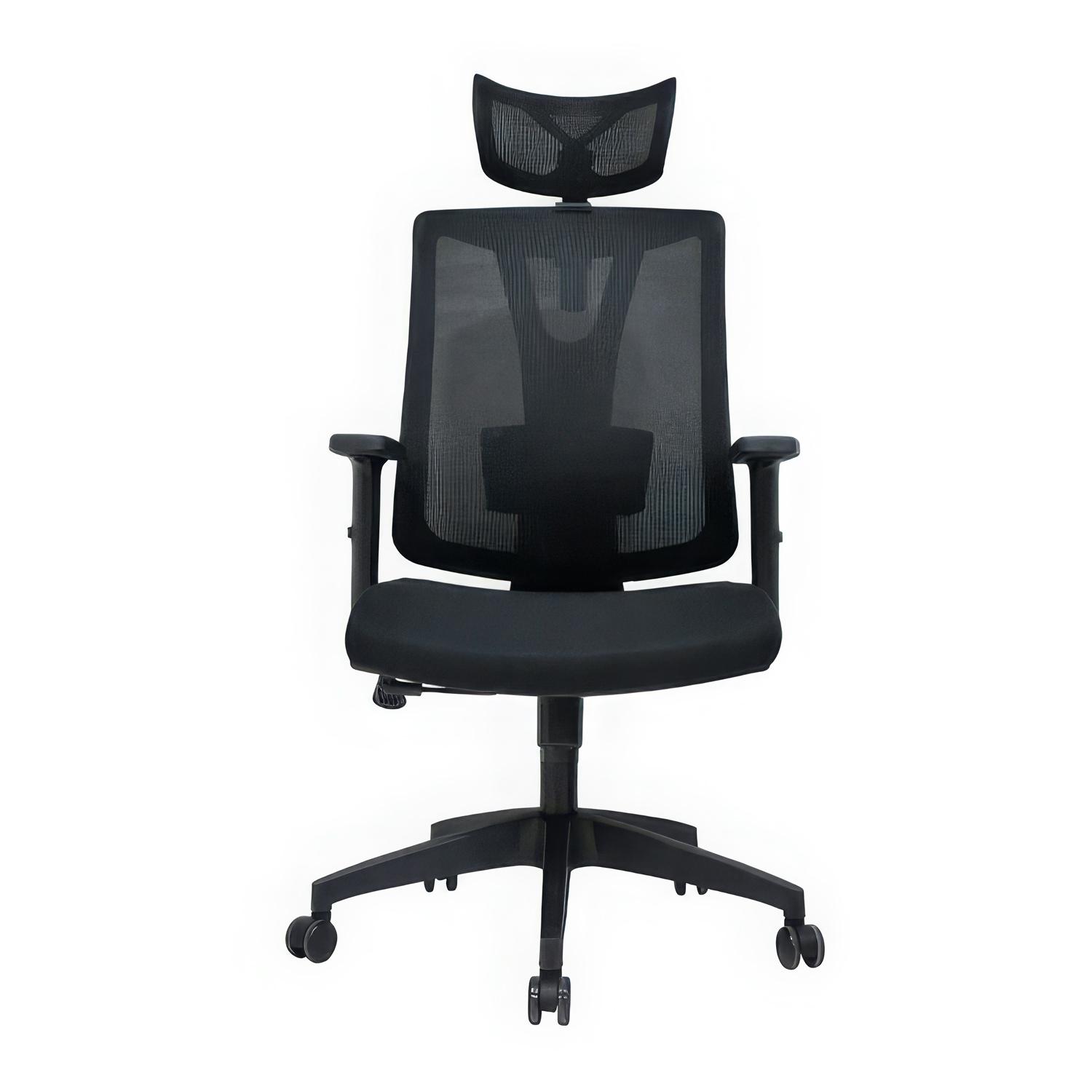 SILLA ERGONÓMICA NAVY PRESIDENTE SYNCRO BRAZOS 1D NYLON NEGRO OFIDEAS - 2
