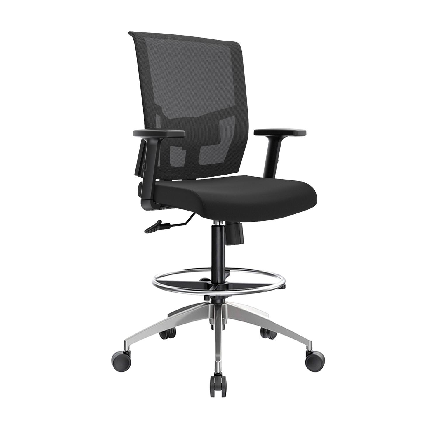 SILLA DELPHI I CAJERO ERGONÓMICA BA AC NEGRO OFIDEAS - 1