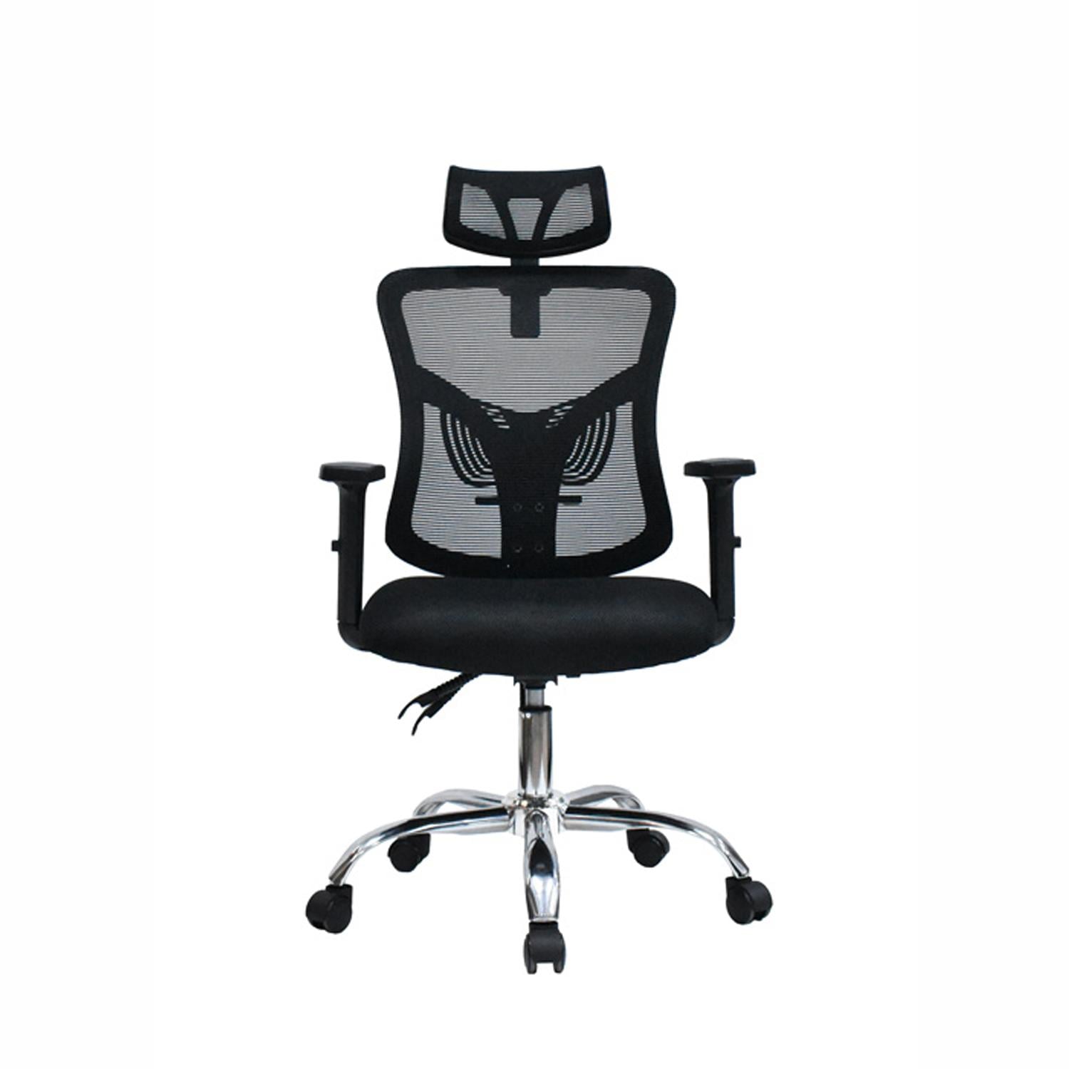SILLA ERGONÓMICA FONE ULTRA PRESIDENTE CROMADO NEGRO ML OFIDEAS - 2