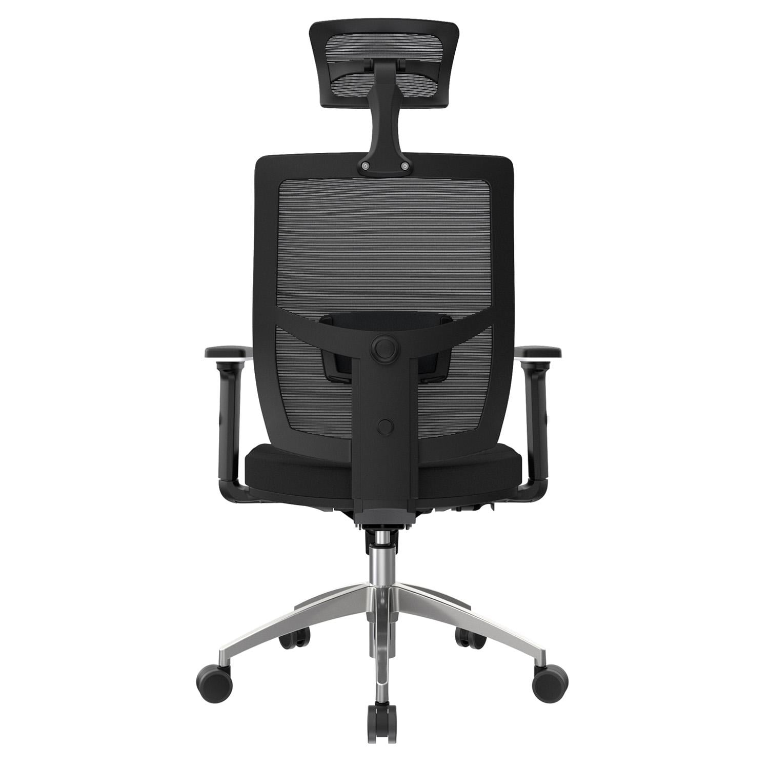 SILLA ERGONÓMICA LIMS SYNCRO BRAZOS 3D PRESIDENTE ALUMINIO NEGRO OFIDEAS - 4
