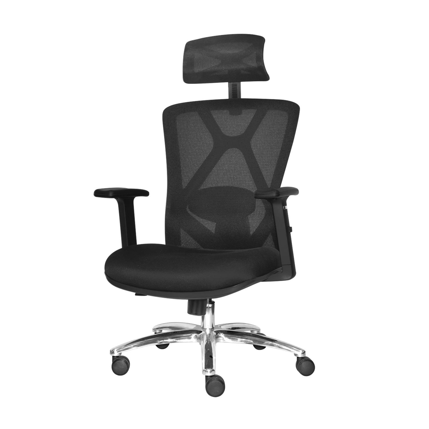 SILLA ERGONÓMICA LEVI II PRESIDENTE NEGRO OFIDEAS - 1