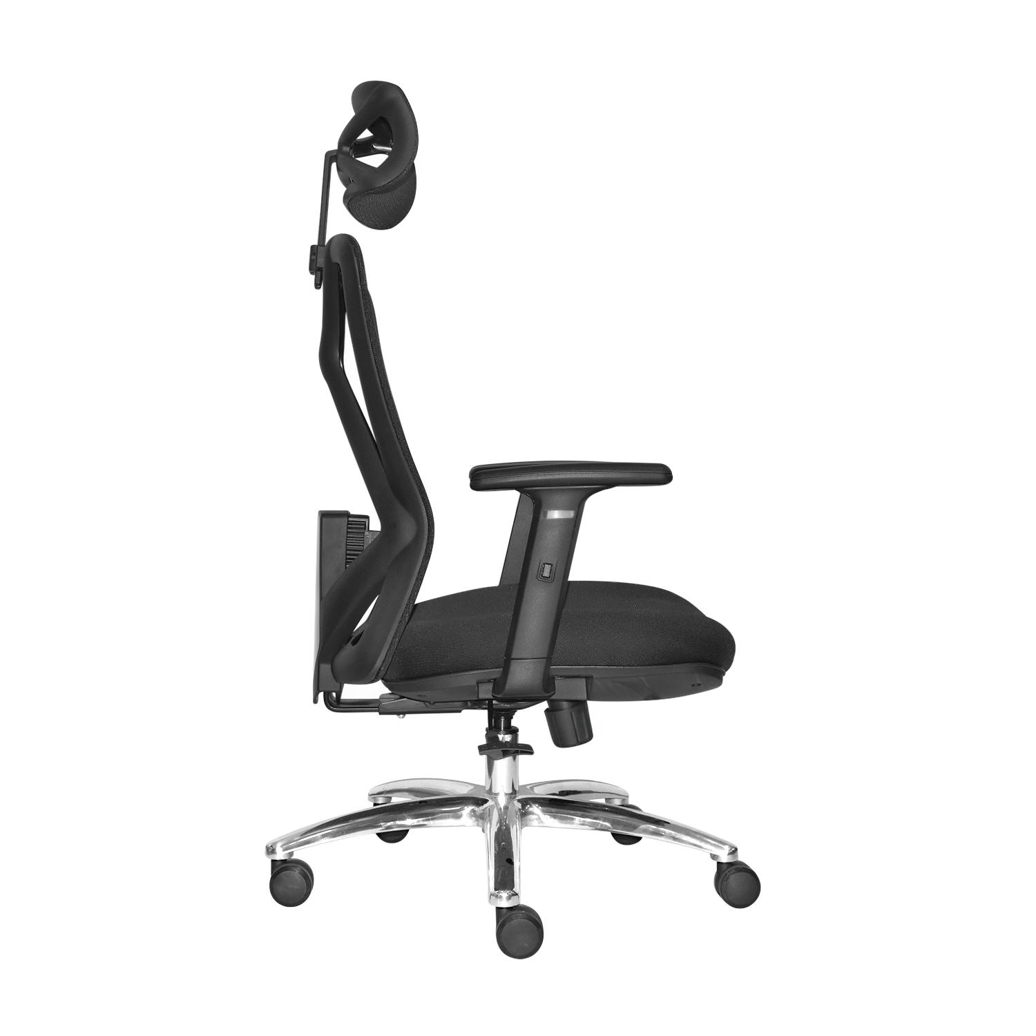 SILLA ERGONÓMICA LEVI II PRESIDENTE NEGRO OFIDEAS - 3