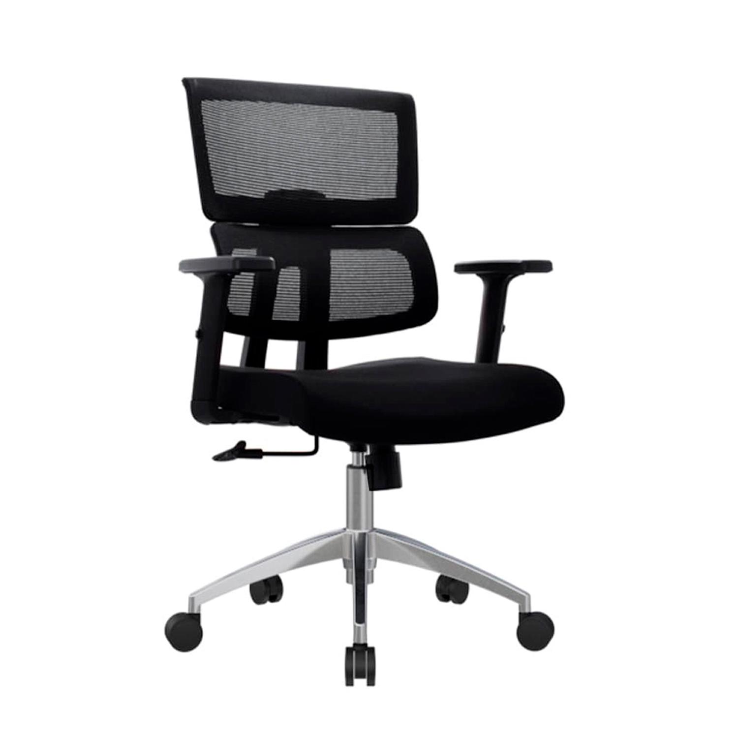 SILLA ERGONÓMICA FLIP GERENTE BASCULANTE 1D ALUMINIO OFIDEAS - 1