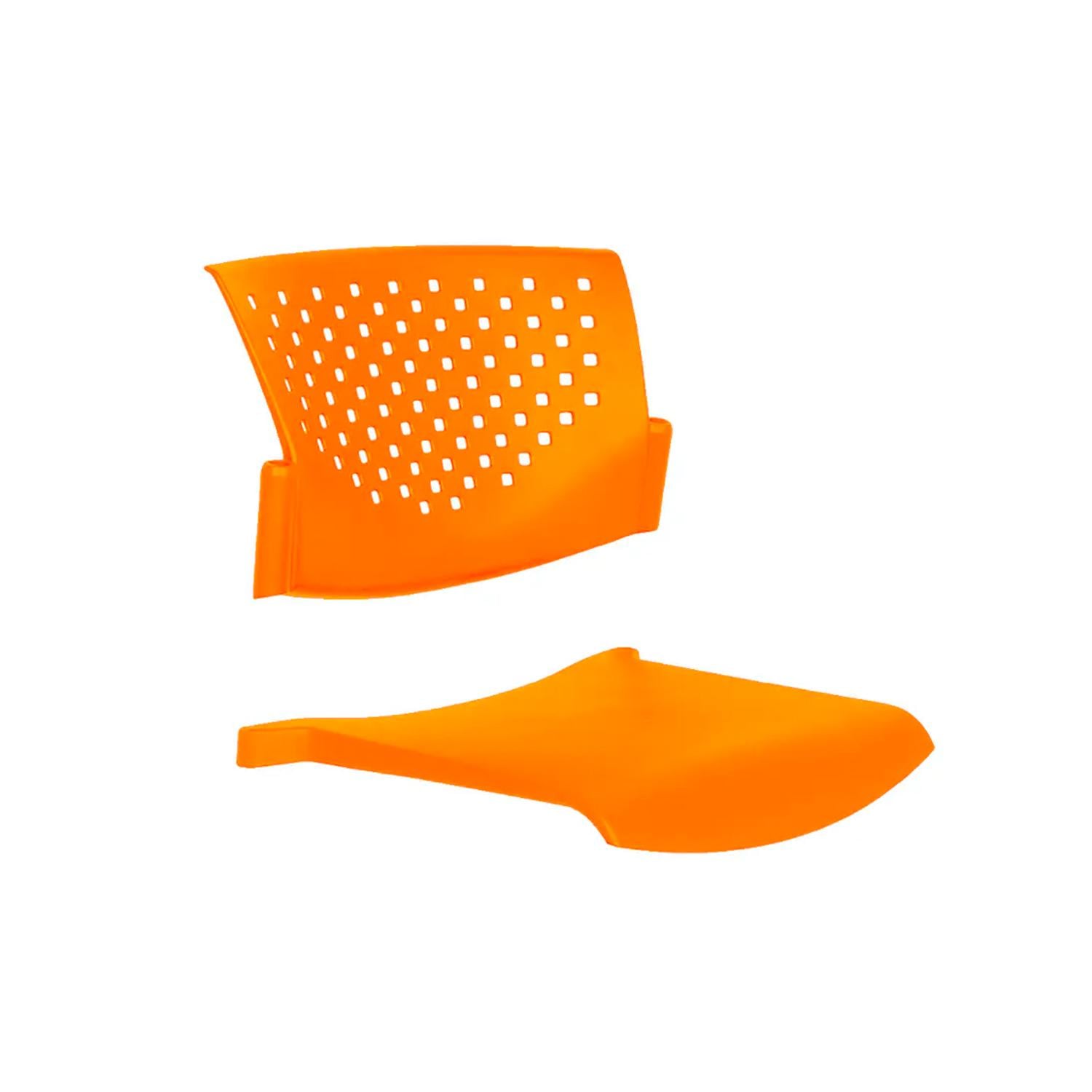 REPUESTO ASIENTO Y ESPALDAR BUTTERFLY NARANJA OFIDEAS - 1