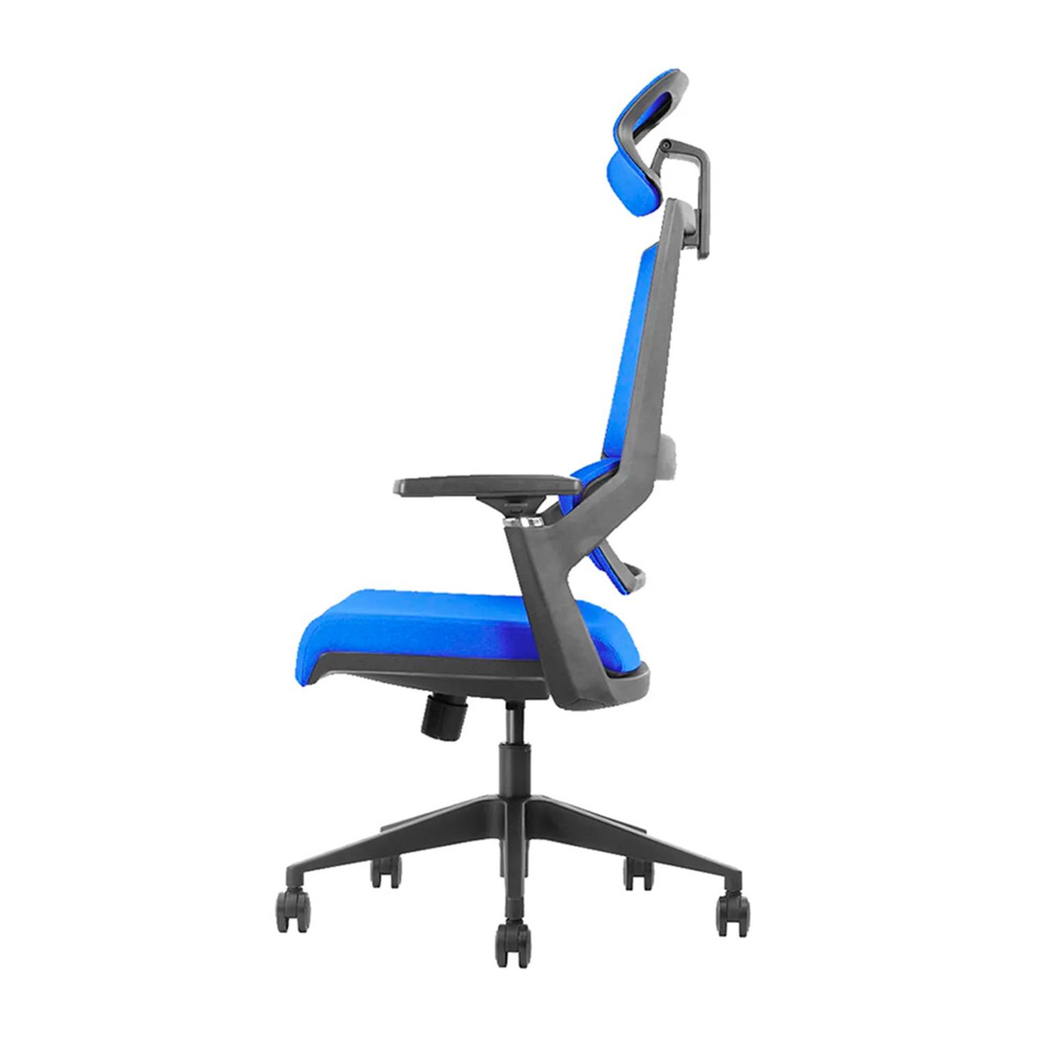 SILLA ERGONÓMICA ONE PLUS PREMIUM AZUL OFIDEAS - 3