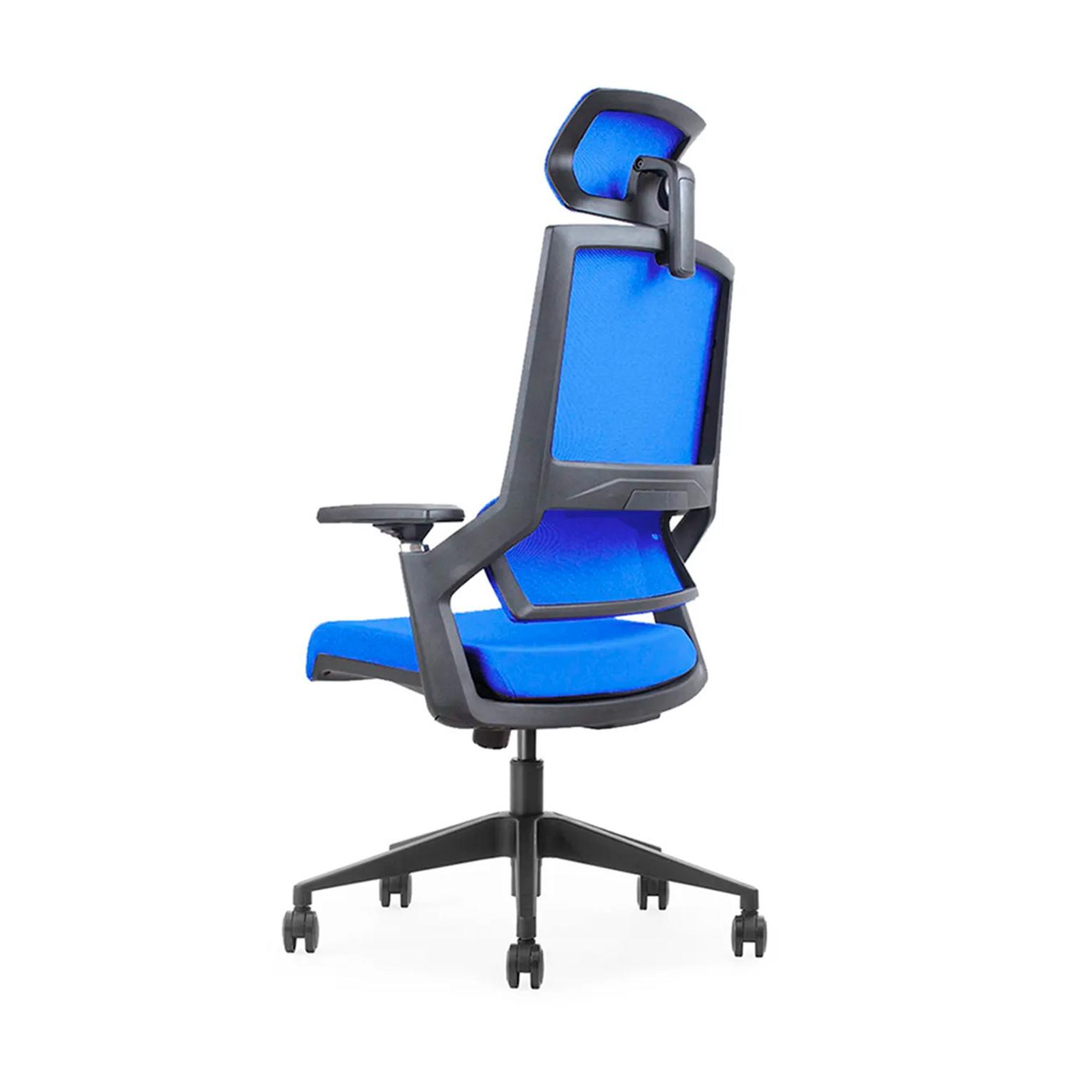 SILLA ERGONÓMICA ONE PLUS PREMIUM AZUL OFIDEAS - 4