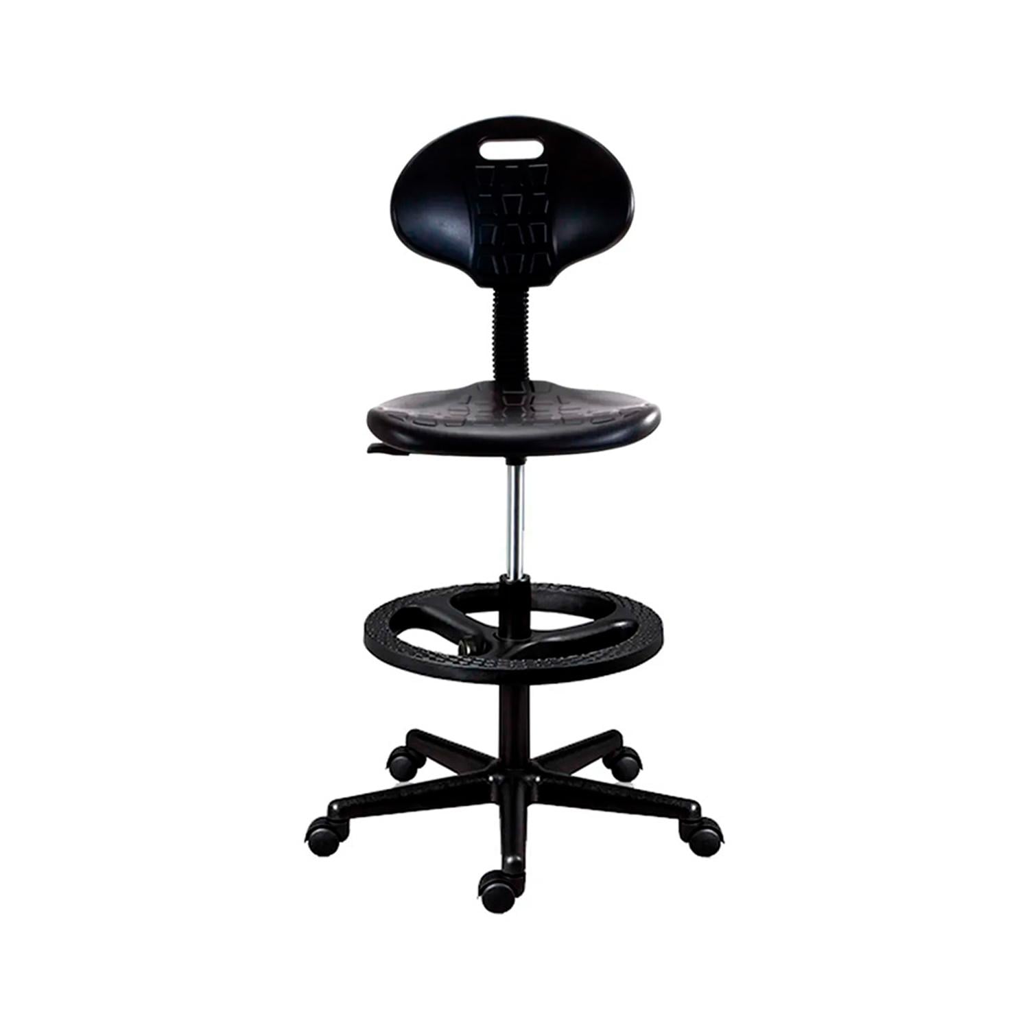 SILLA CAJERO TWIG 1P RUEDAS BN AN NEGRO OFIDEAS - 3