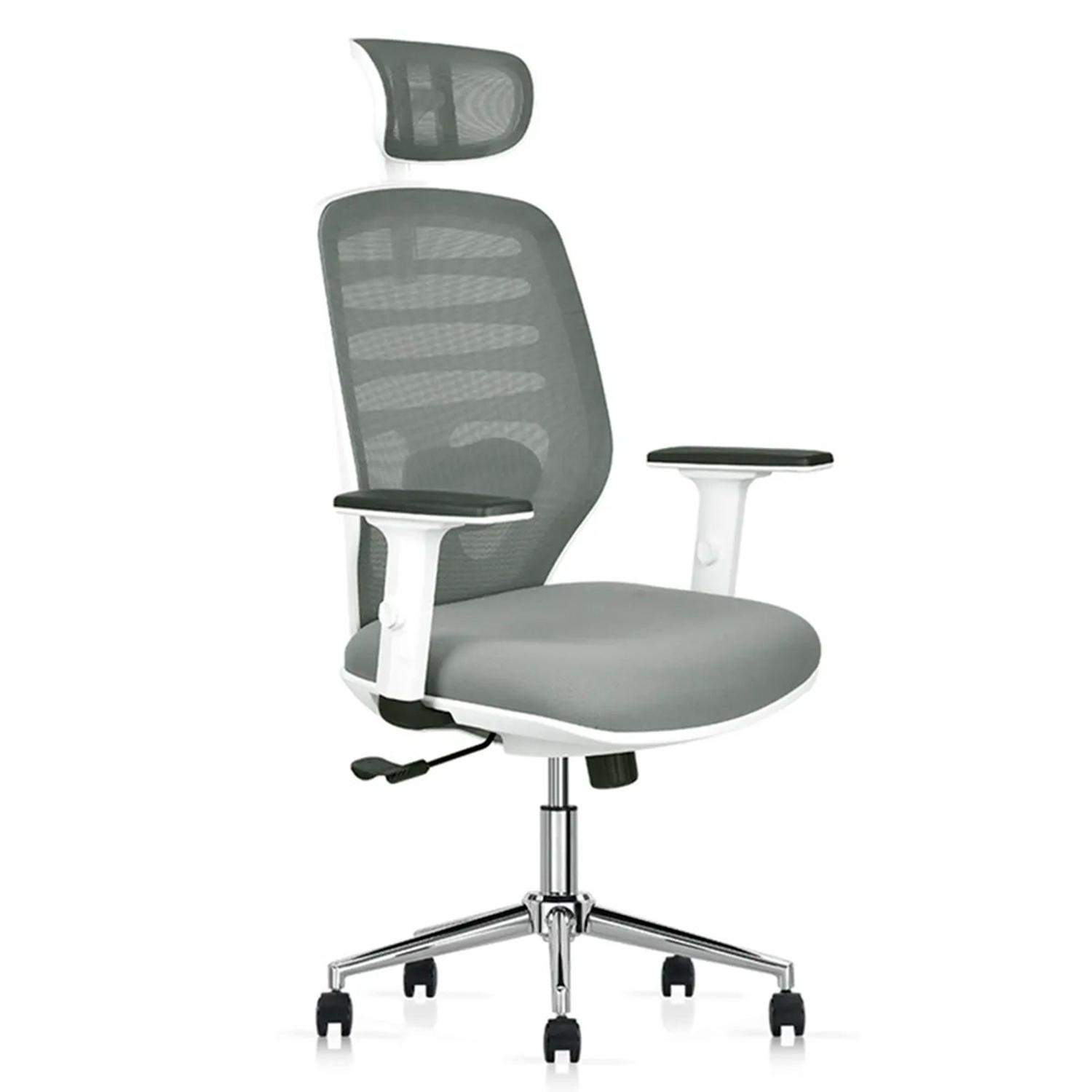 SILLA ERGONÓMICA LED PREMIUM GRIS OFIDEAS - 1