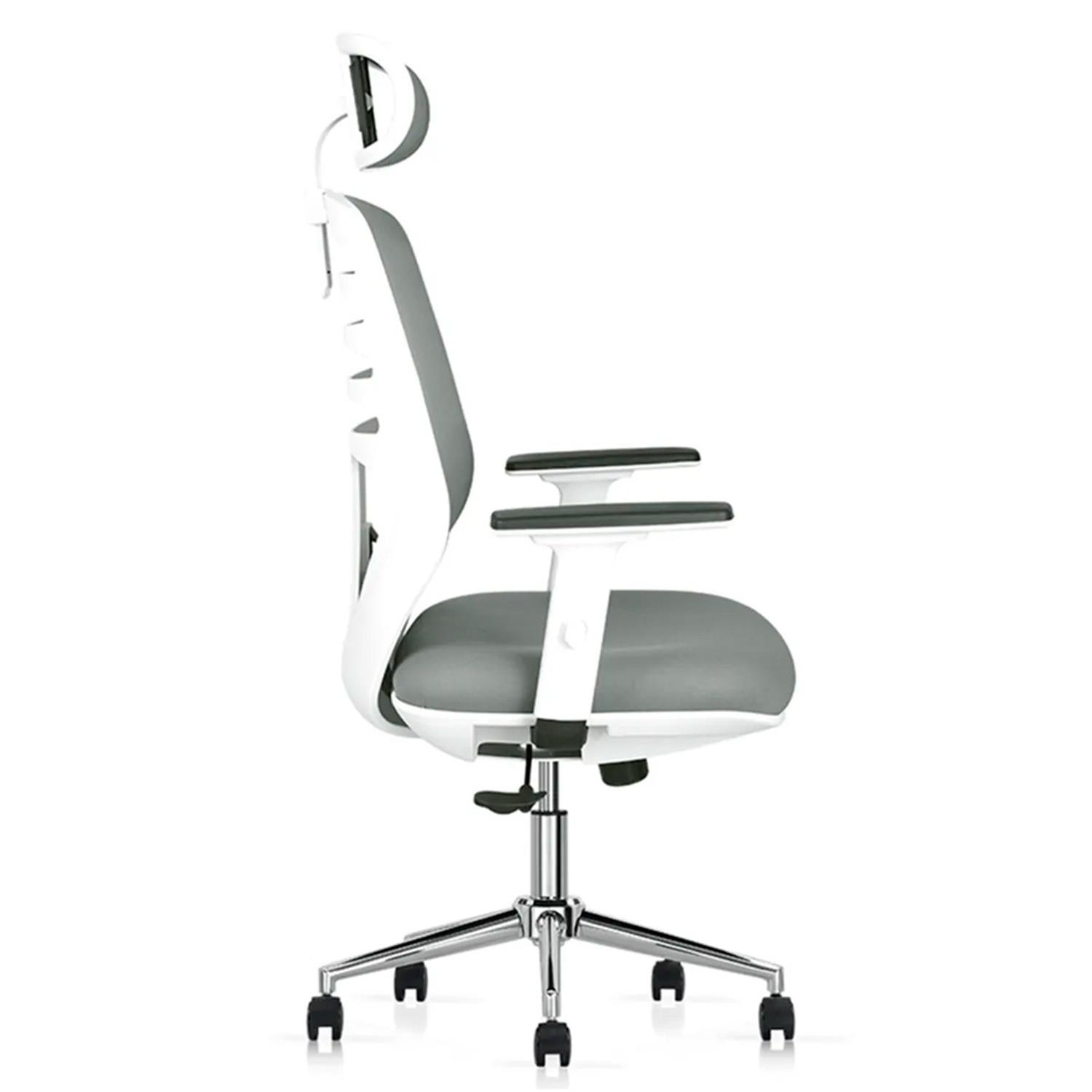 SILLA ERGONÓMICA LED PREMIUM GRIS OFIDEAS - 3