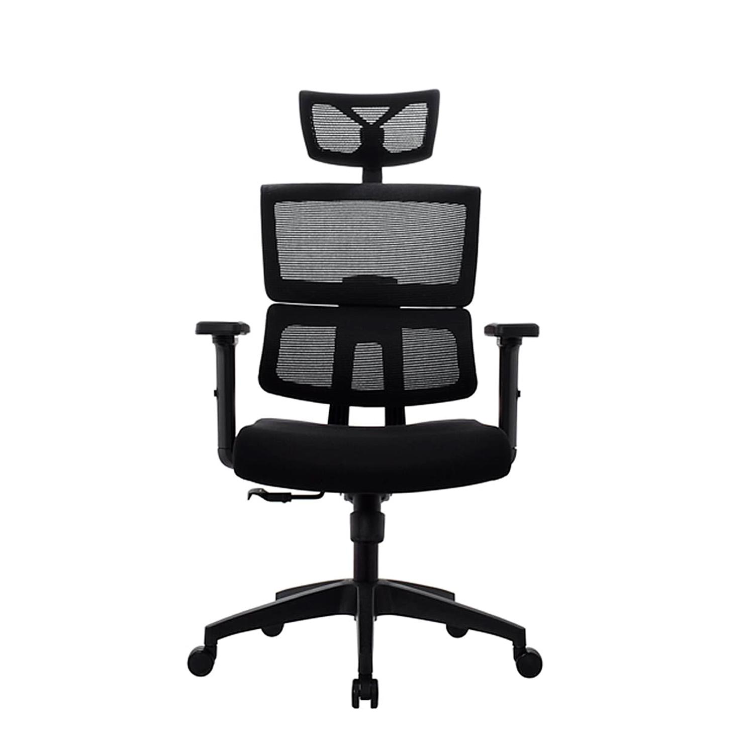 SILLA ERGONÓMICA FLIP PRESIDENTE 1D NYLON NEGRO OFIDEAS - 2