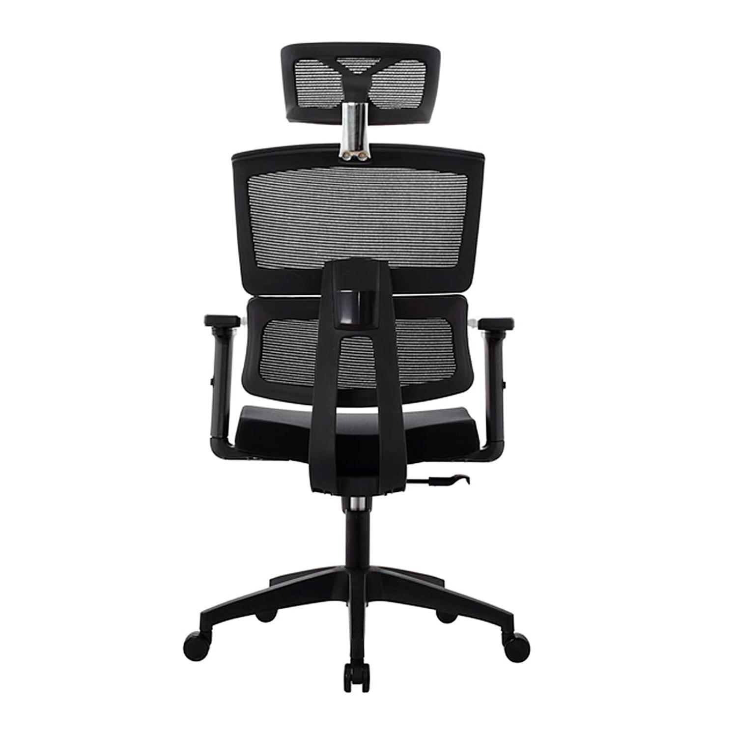 SILLA ERGONÓMICA FLIP PRESIDENTE 1D NYLON NEGRO OFIDEAS - 4