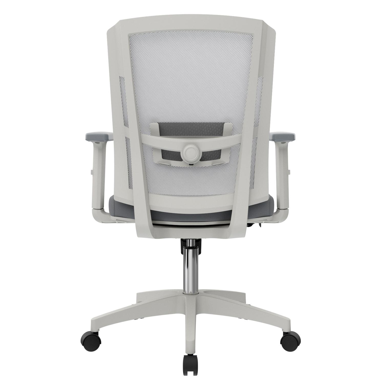 SILLA ERGONÓMICA DELPHI II GERENTE GRIS PREMIUM NYLON EG OFIDEAS - 4