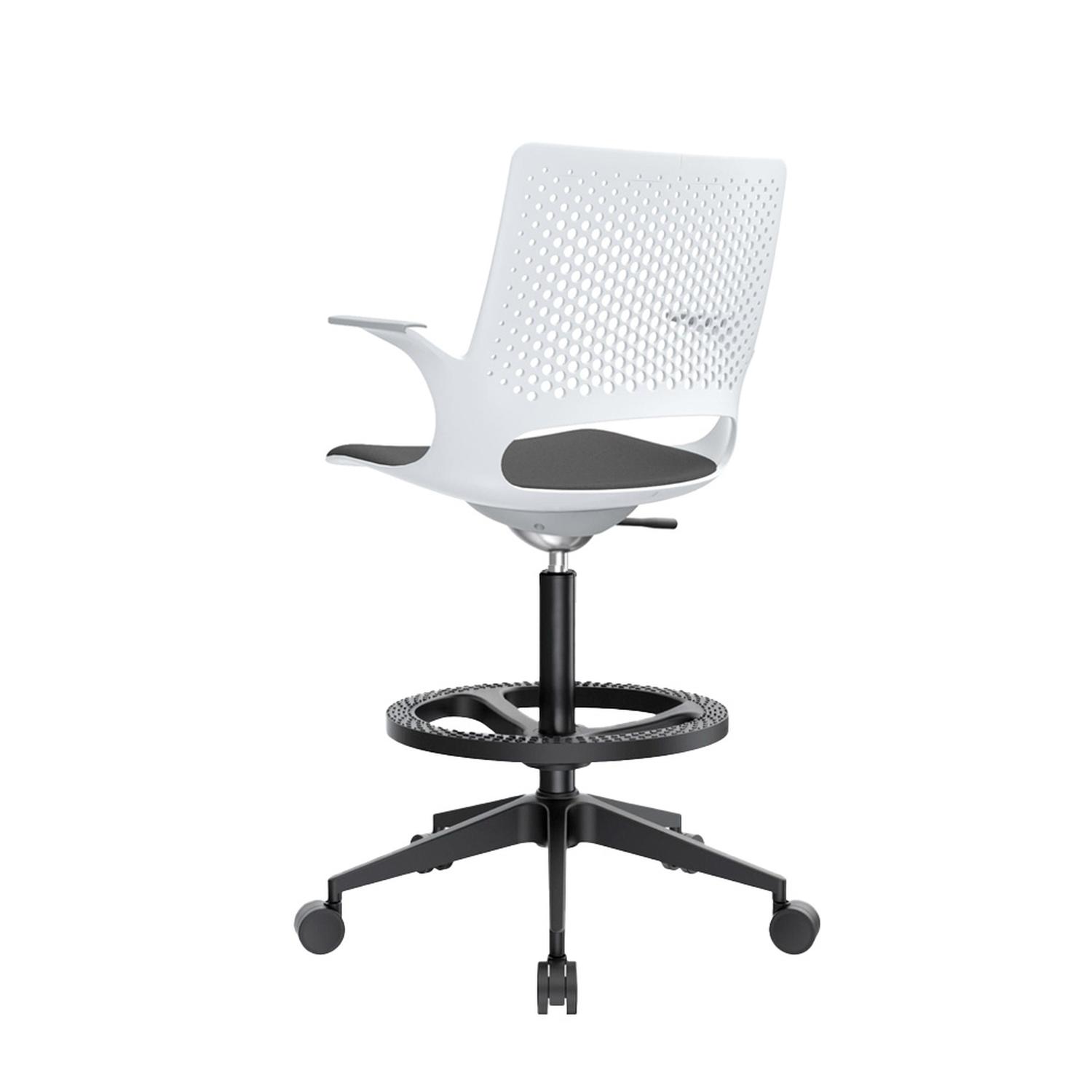 SILLA CAJERA BURO GRIS/BLANCO BN AN OFIDEAS - 5