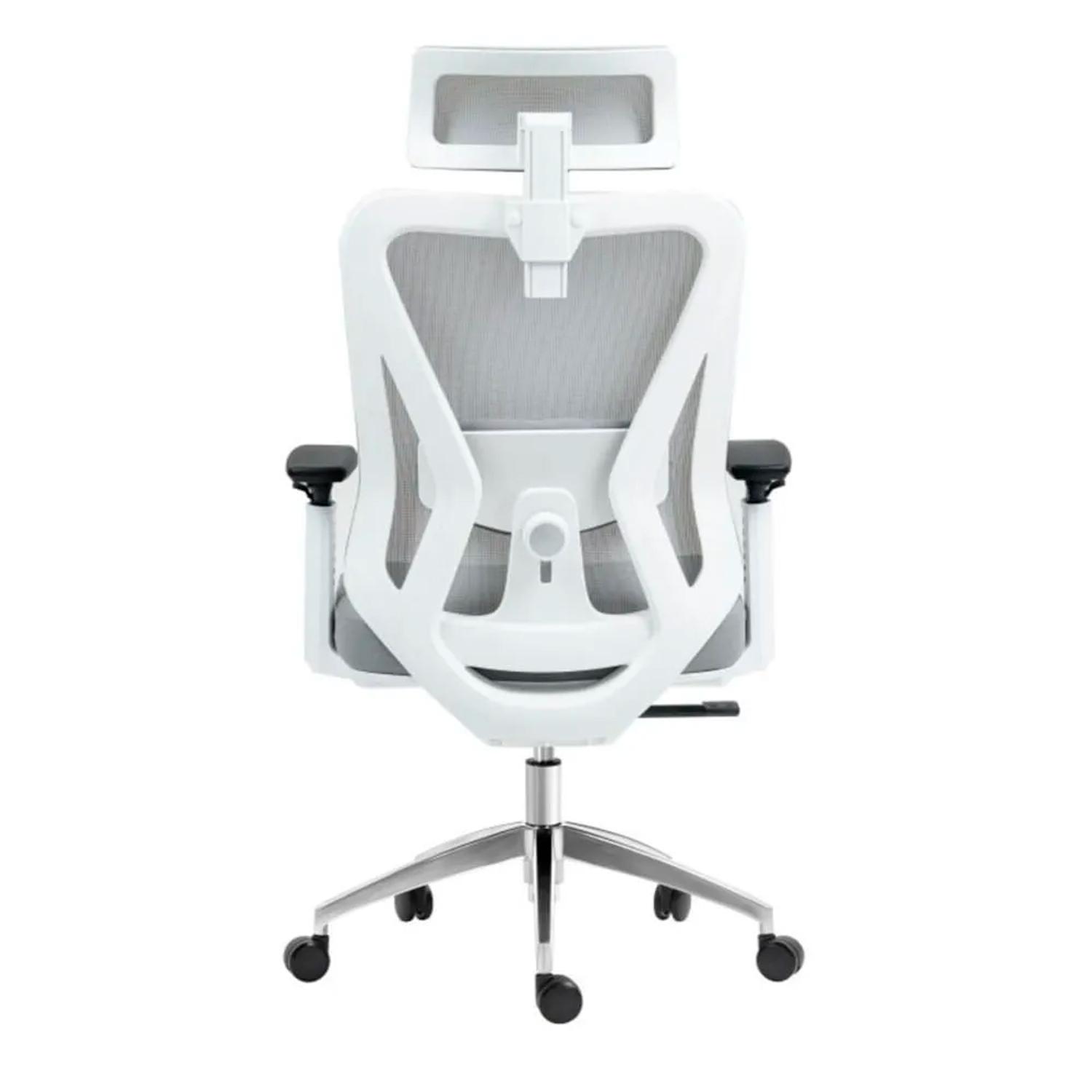 SILLA ERGONÓMICA SMART PREMIUM PRESIDENTE SYNCRO 3D GRIS/BLANCO OFIDEAS - 4