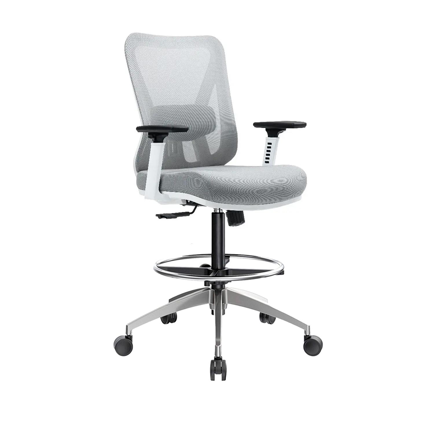 SILLA SMART PREMIUM CAJERO ERGONÓMICA BA AC GRIS OFIDEAS - 1