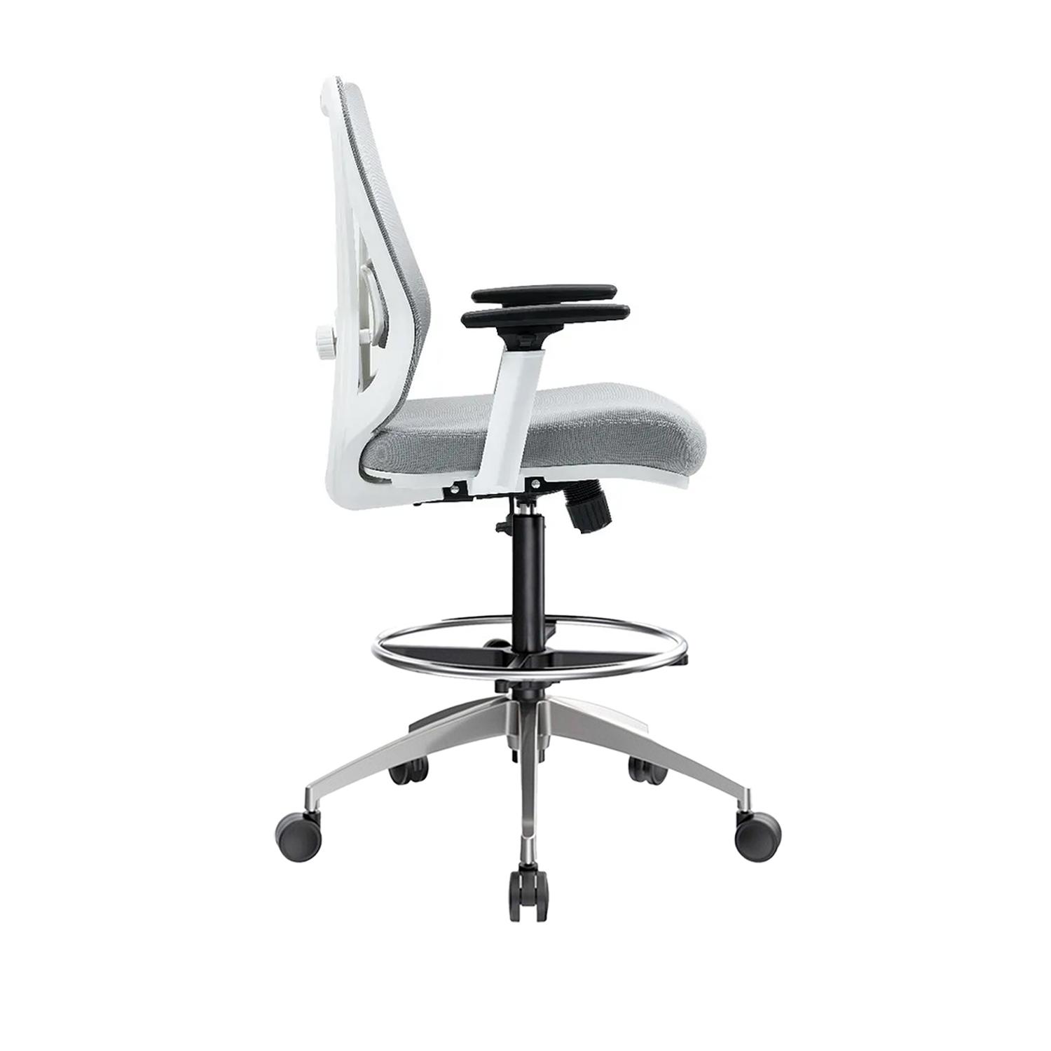 SILLA SMART PREMIUM CAJERO ERGONÓMICA BA AC GRIS OFIDEAS - 2