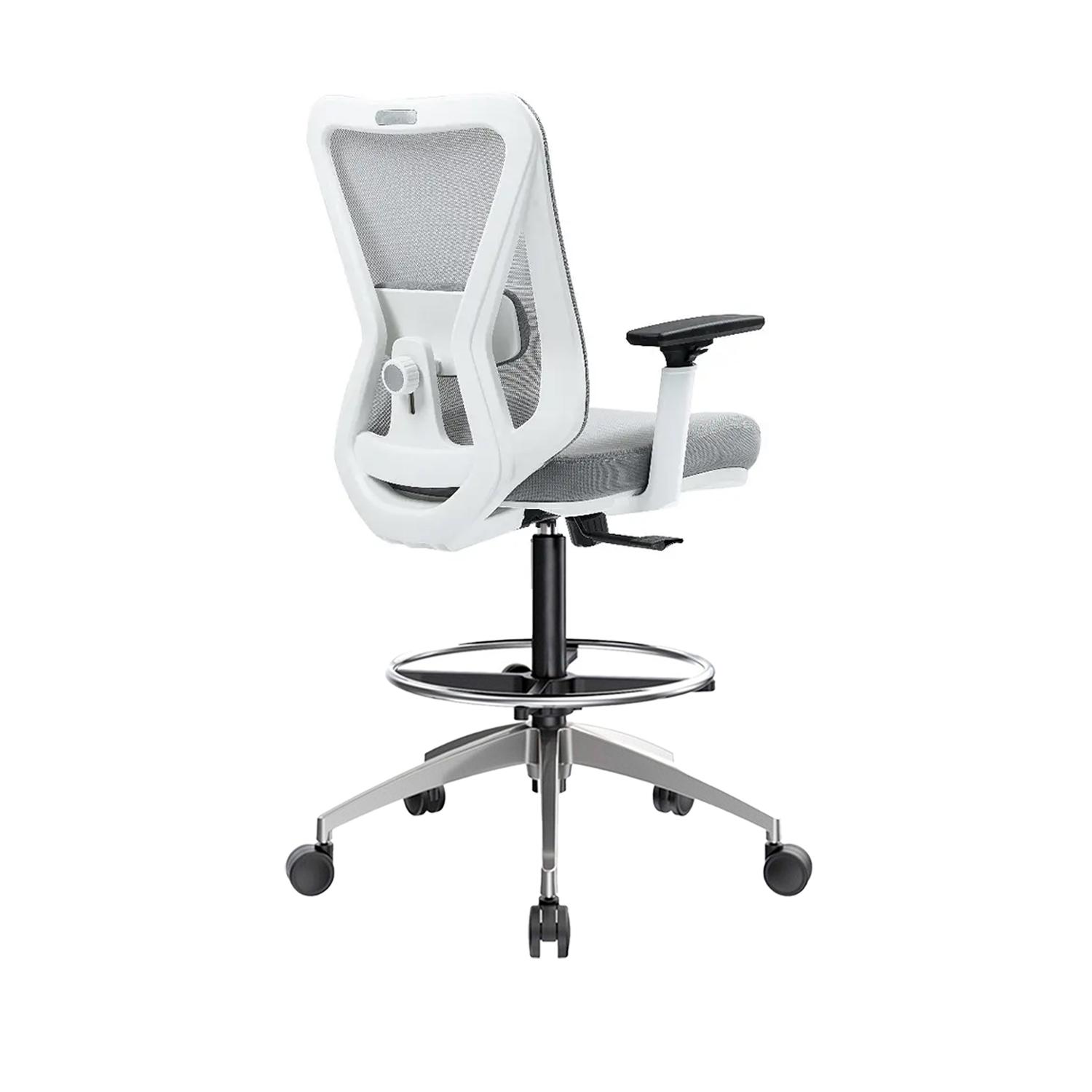 SILLA SMART PREMIUM CAJERO ERGONÓMICA BA AC GRIS OFIDEAS - 3