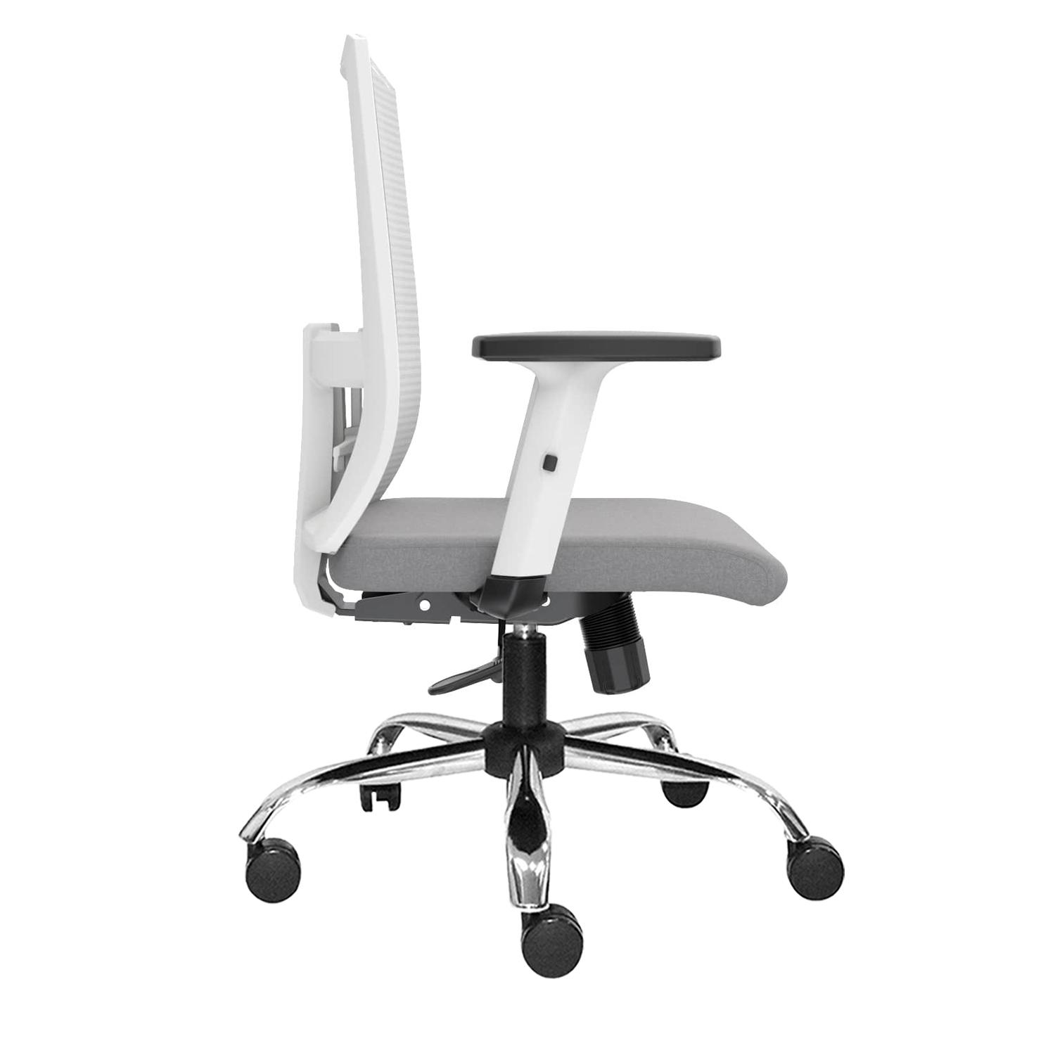 SILLA ERGONÓMICA MONK SYNCRO GERENTE CROMADO GRIS EB OFIDEAS - 2