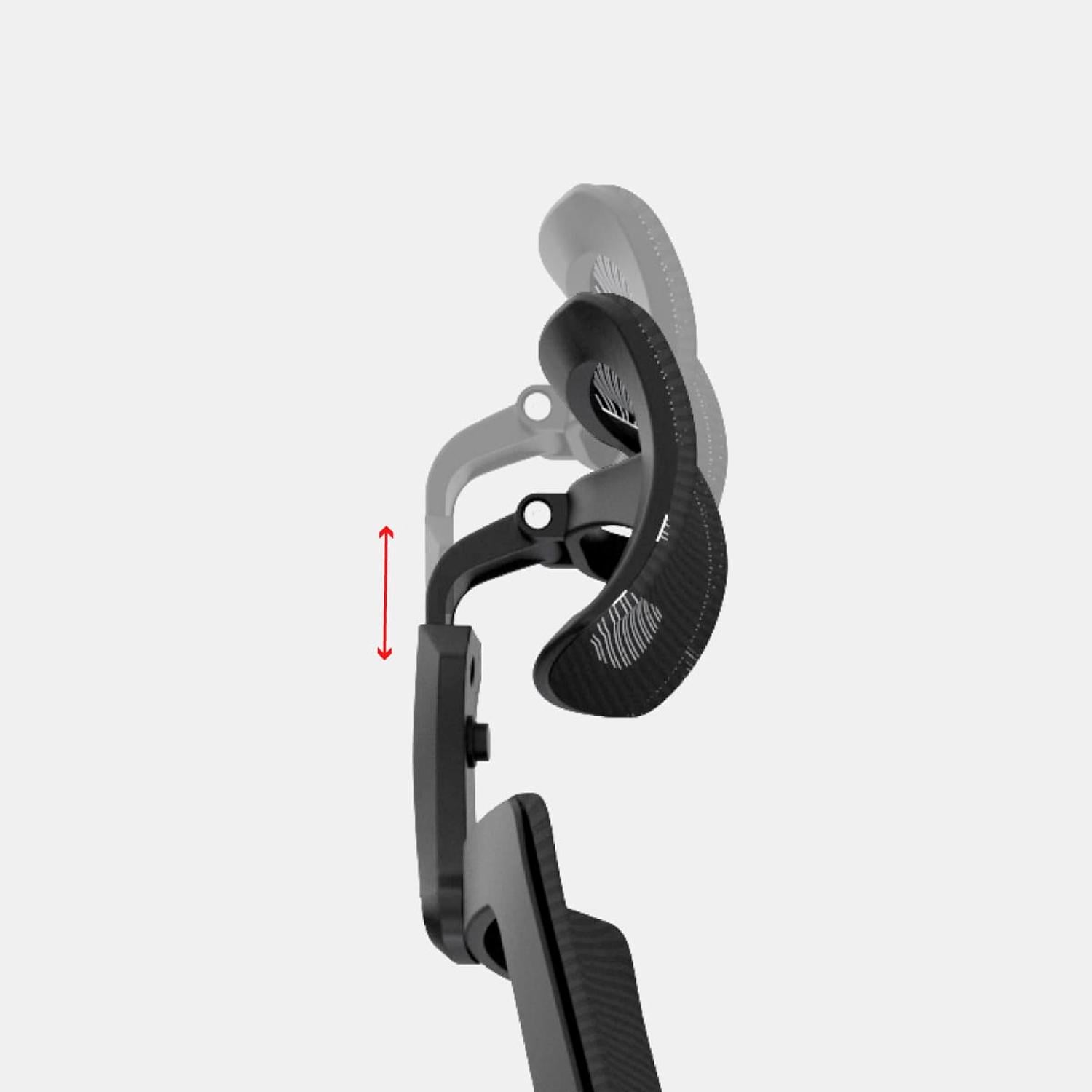 SILLA ERGONÓMICA LIMS SYNCRO BRAZOS 3D PRESIDENTE CROMADO NEGRO OFIDEAS - 4