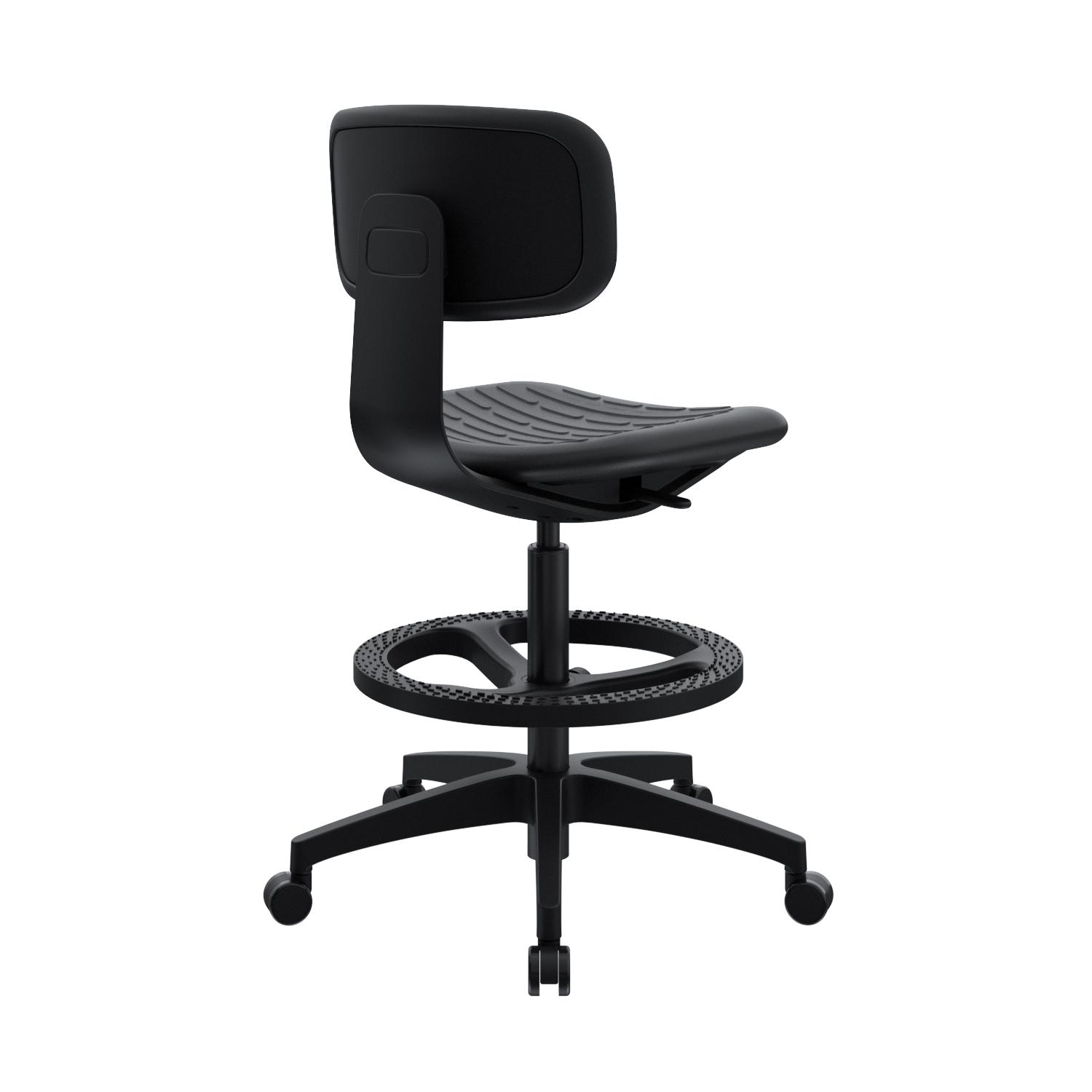 SILLA CAJERO KAN SIN BRAZOS BN AN NEGRO OFIDEAS - 4