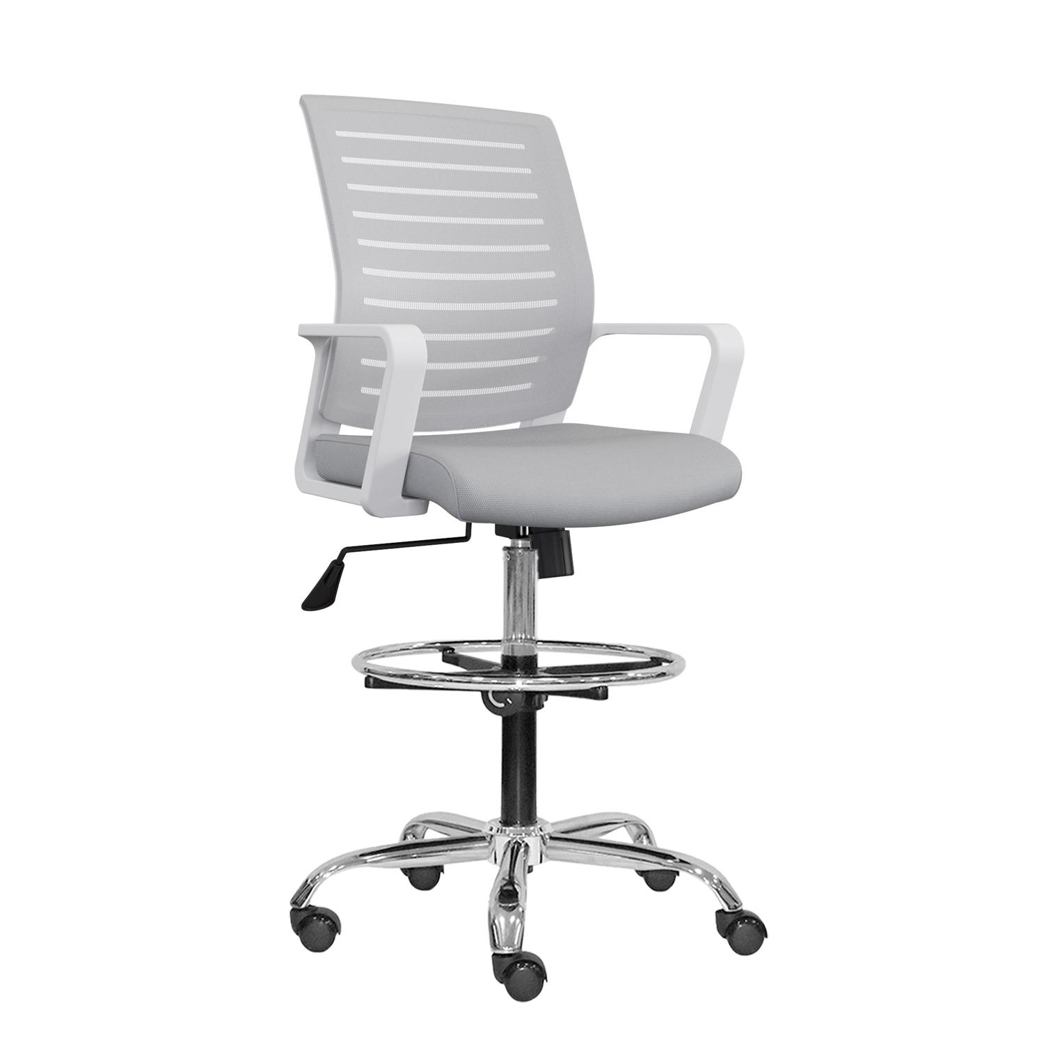 SILLA ONIX CAJERO BC AC GRIS OFIDEAS - 1