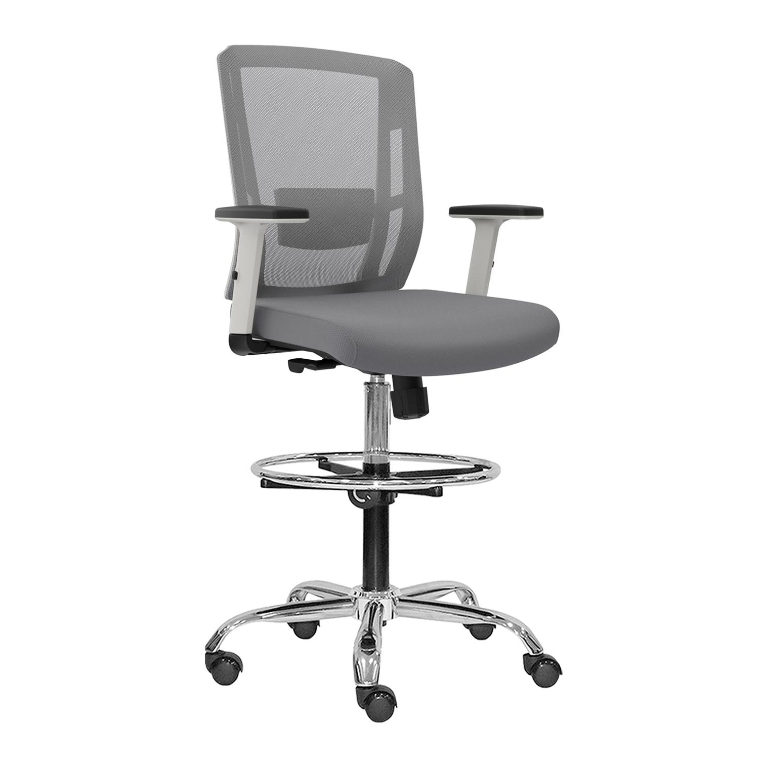 SILLA CAJERO DELPHI II GRIS BC AC OFIDEAS - 1
