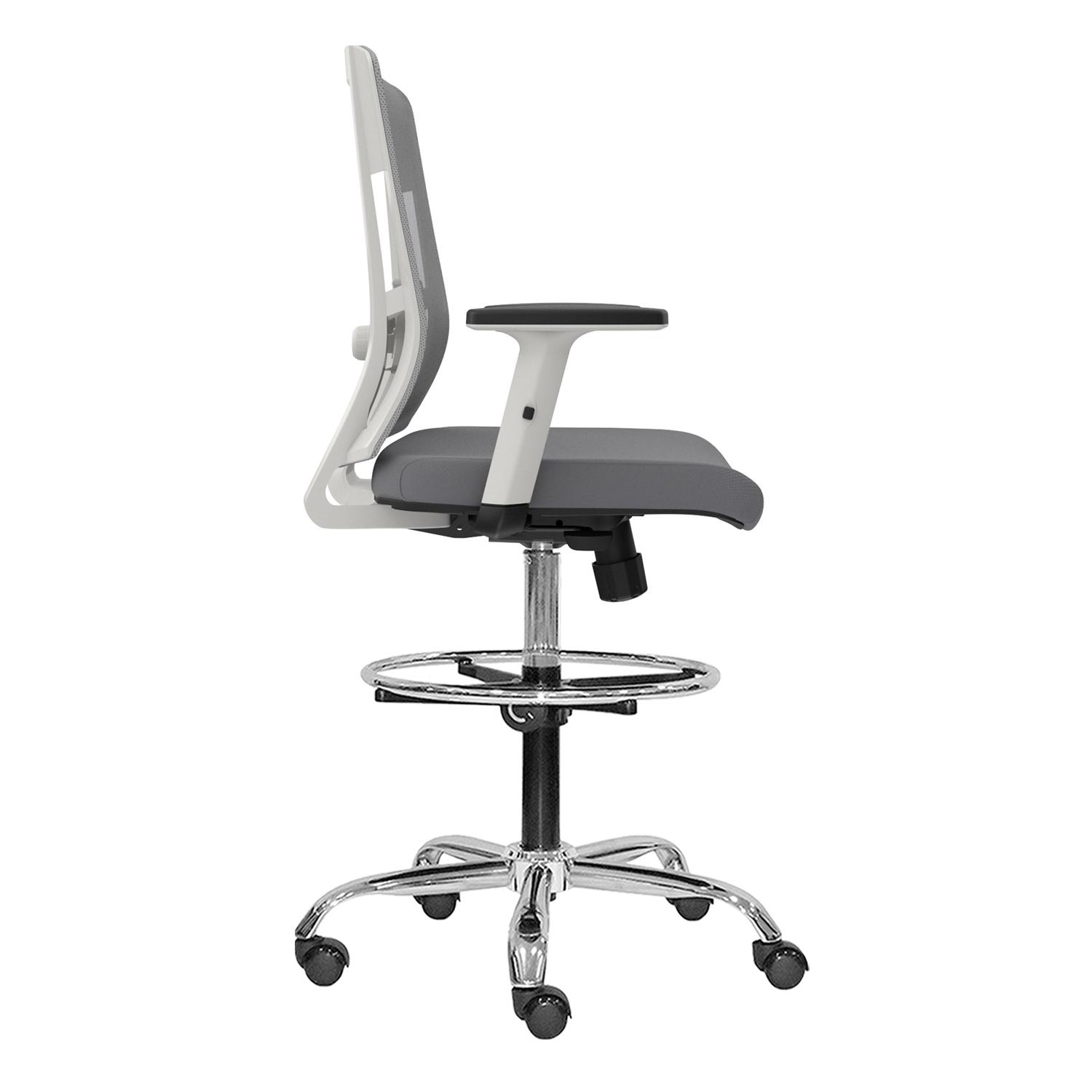 SILLA CAJERO DELPHI II GRIS BC AC OFIDEAS - 2