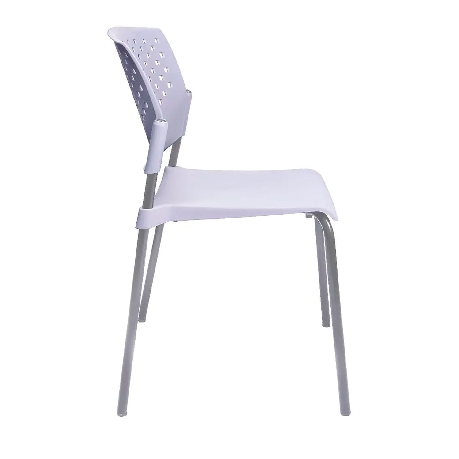 SILLA FIJA DE VISITA BUTTERFLY GRIS EG OFIDEAS - 3