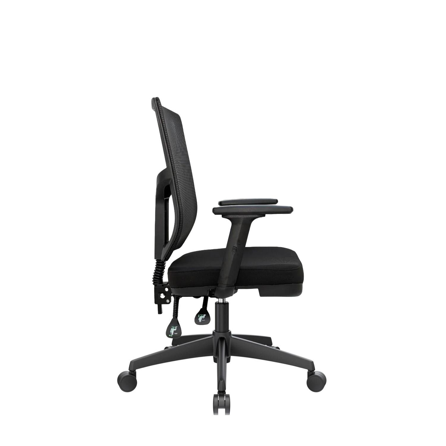 SILLA RECLINABLE FONE AR NEGRO NYLON OFIDEAS - 3