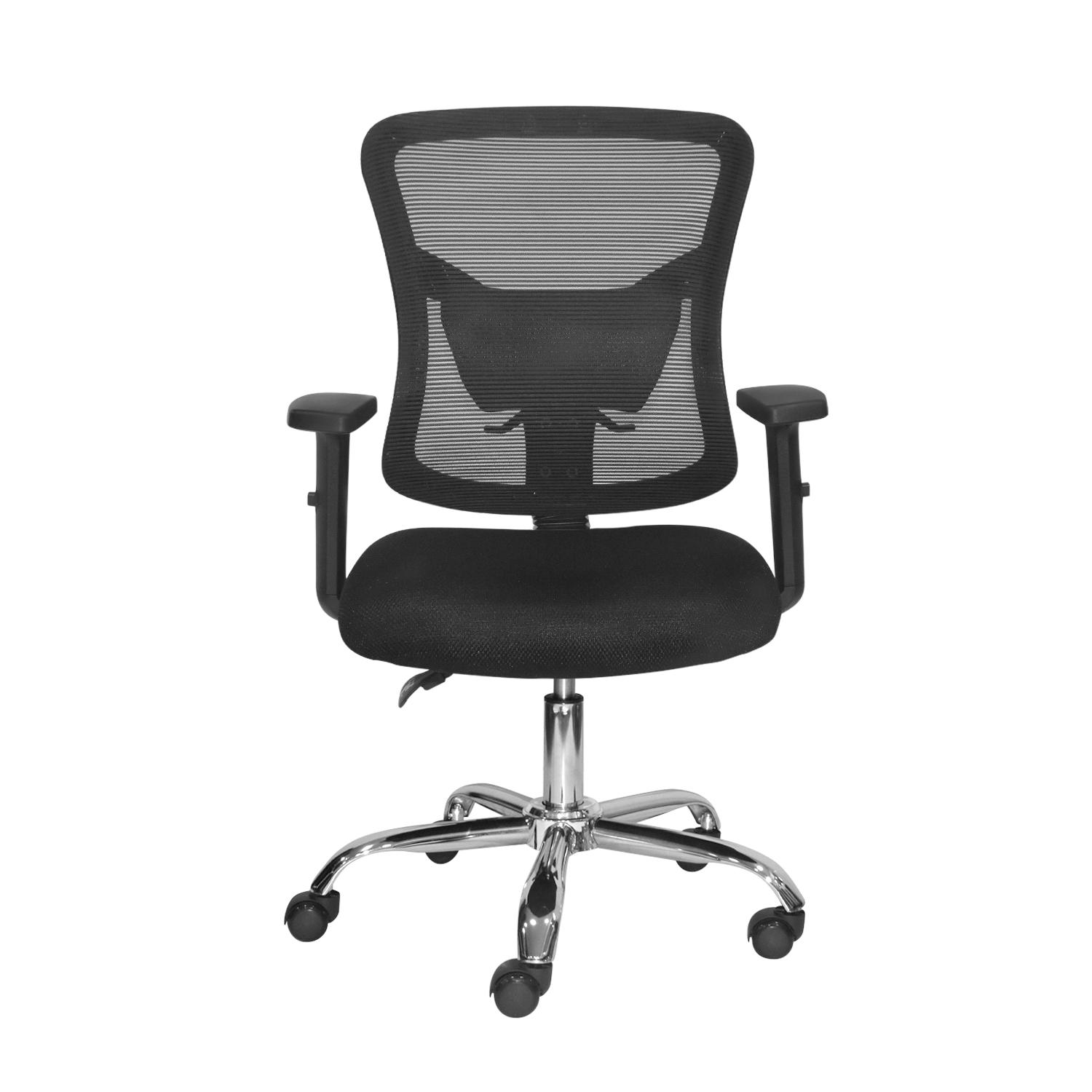 SILLA ERGONÓMICA FONE ULTRA GERENTE CROMADO NEGRO OFIDEAS - 2