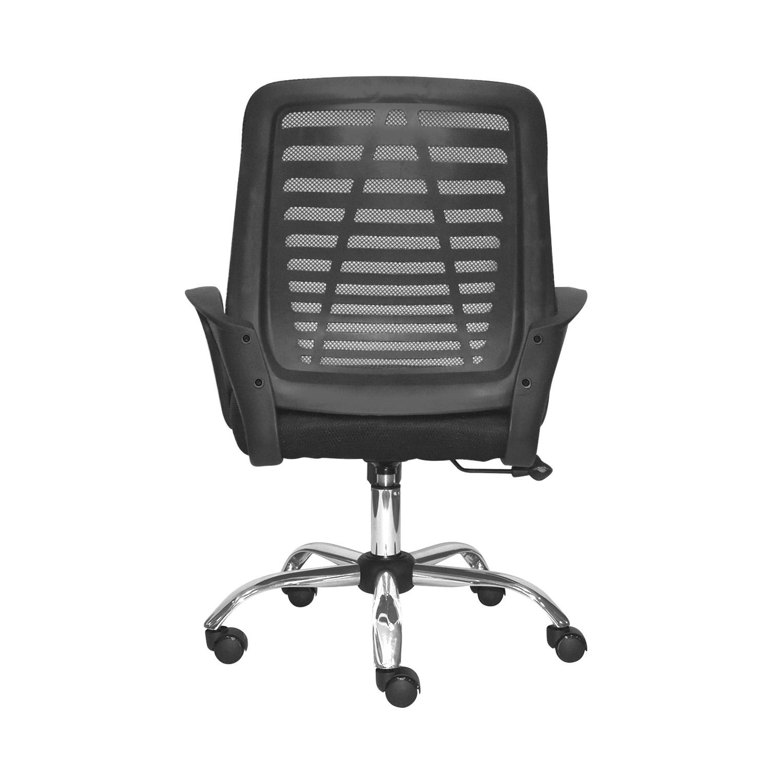 SILLA GIRATORIA LOTO GERENCIAL NEGRO OFIDEAS - 5