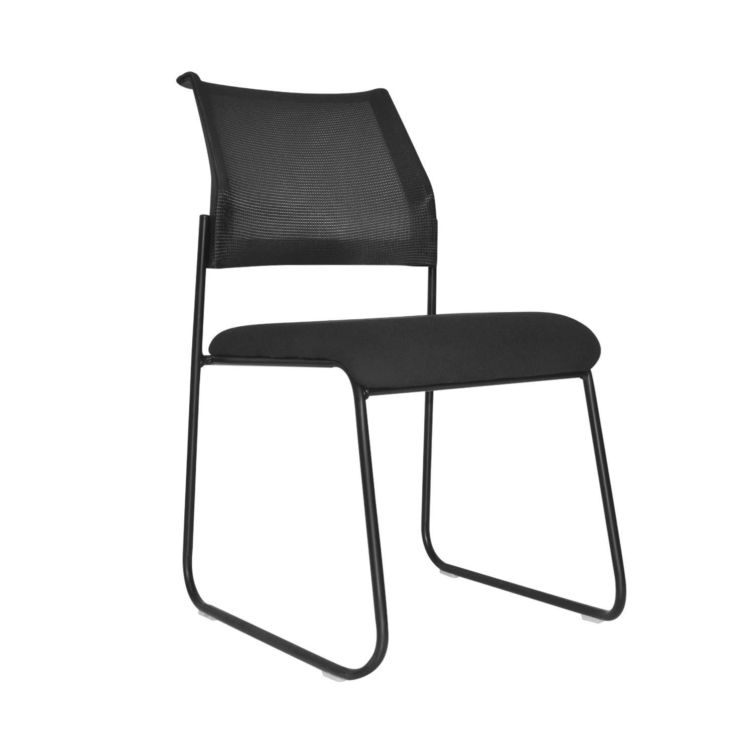 SILLA DE VISITA FIJA INTERLOCUTOR SIP SB NEGRO OFIDEAS - 1