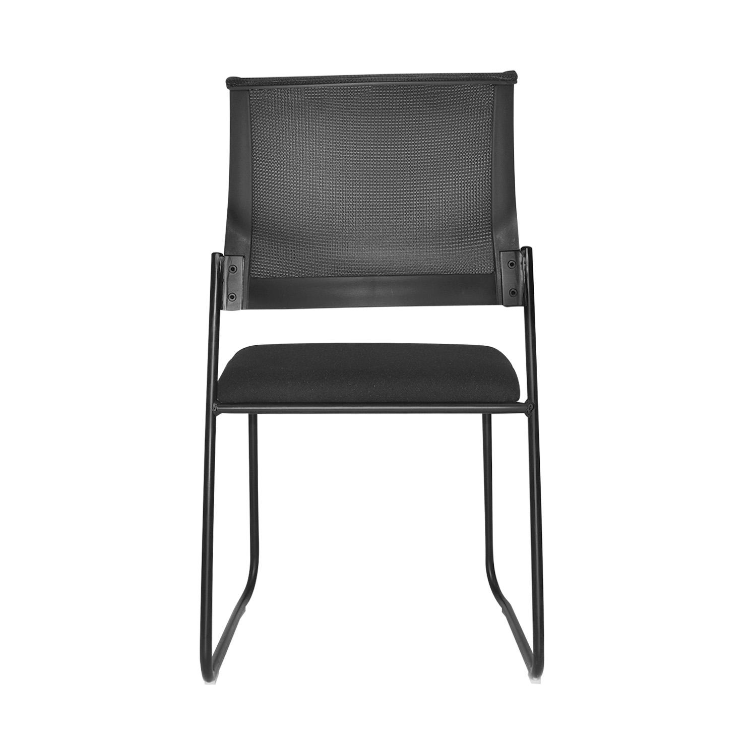 SILLA DE VISITA FIJA INTERLOCUTOR SIP SB NEGRO OFIDEAS - 5