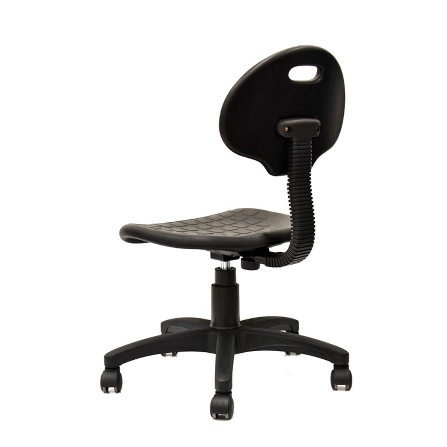 SILLA MULTIFUNCIONAL TWIG 1P RUEDAS NEGRO OFIDEAS - 4