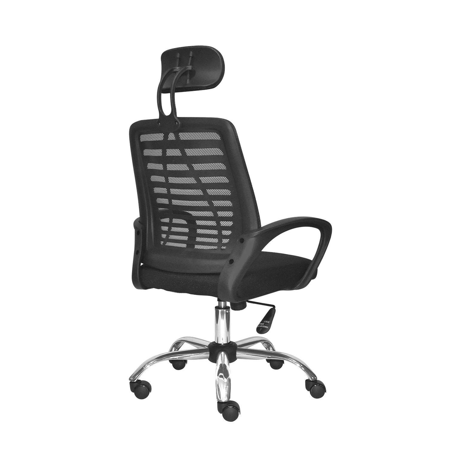 SILLA GIRATORIA LOTO PRESIDENTE NEGRO OFIDEAS - 4