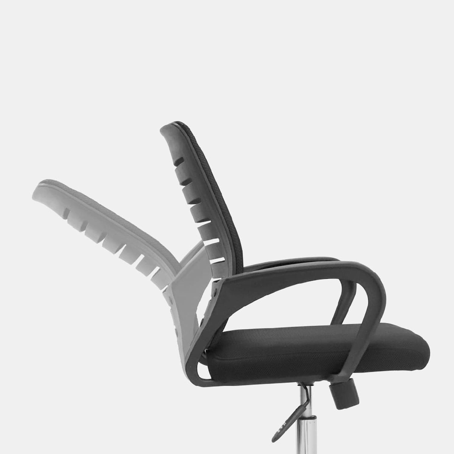 SILLA GIRATORIA DEX NEGRO OFIDEAS - 9