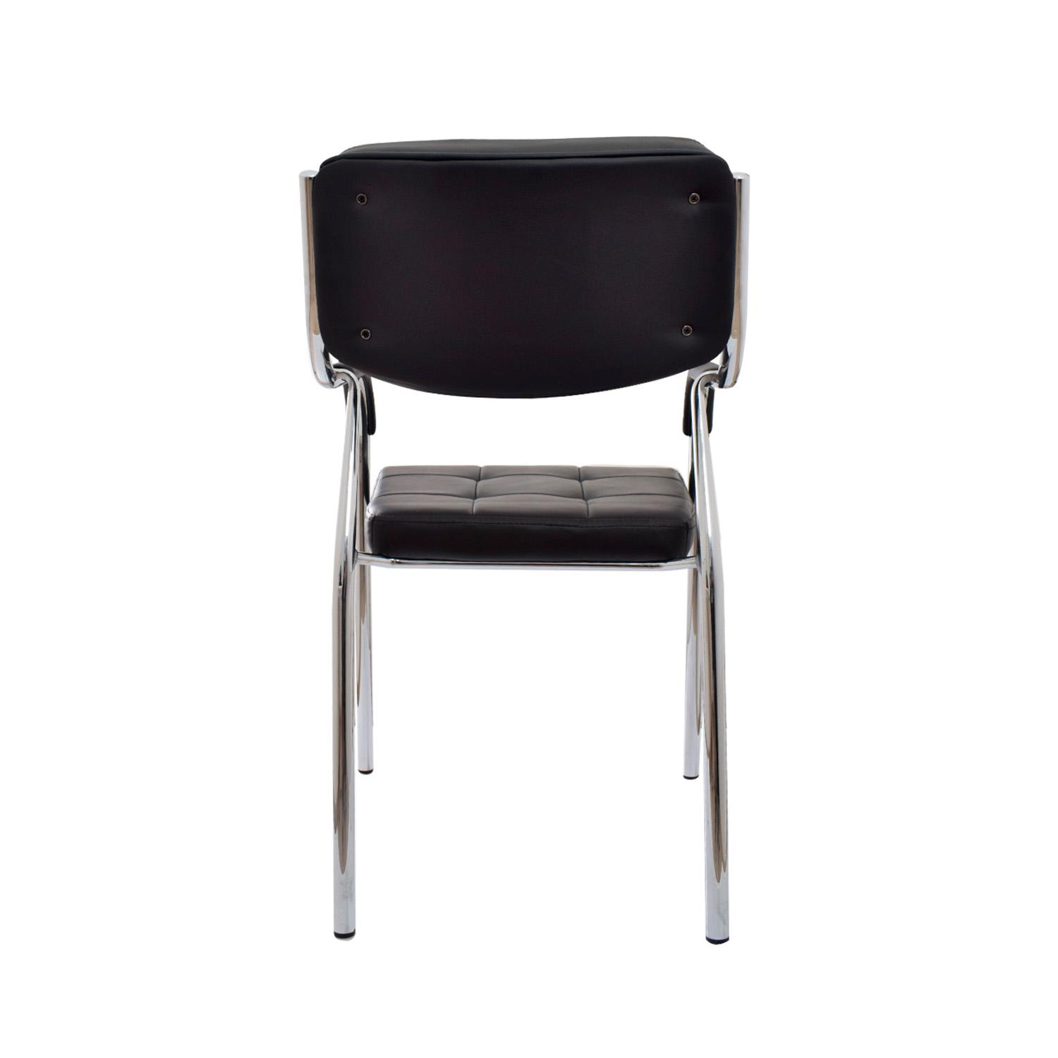 SILLA DE VISITA FIJA SOFT II SR NEGRO OFIDEAS - 5