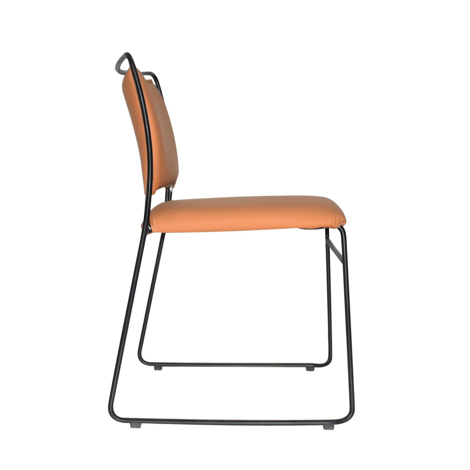 SILLA DE VISITA FIJA INTERLOCUTOR TRED CAMEL OFIDEAS - 3