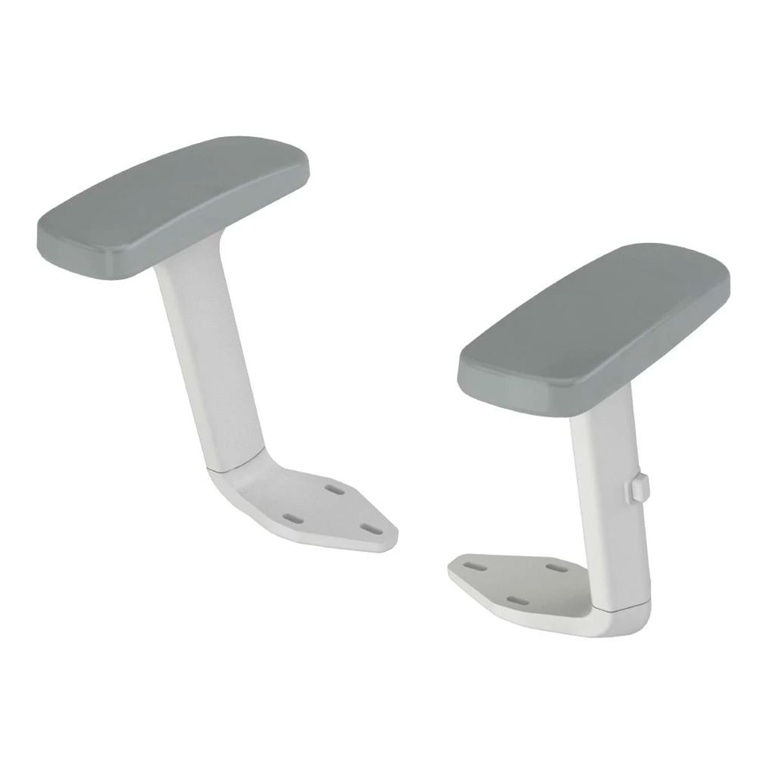 BRAZOS DE SILLA REGULABLE PU - ZF (PAR) BLANCO/GRIS OFIDEAS - 1