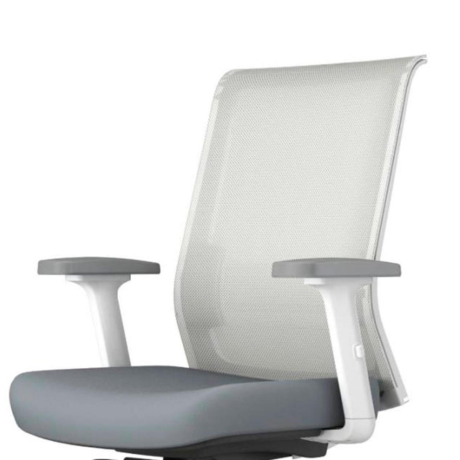 BRAZOS DE SILLA REGULABLE PU - ZF (PAR) BLANCO/GRIS OFIDEAS - 3