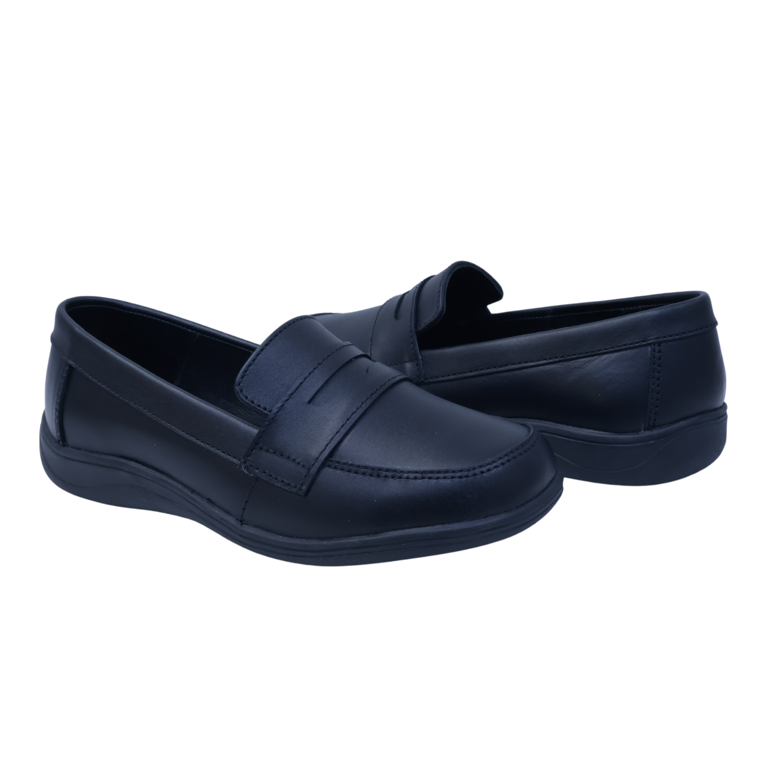 ZAPATO ESCOLAR ALITO 31030 100 CUERO PREMIUM - 1