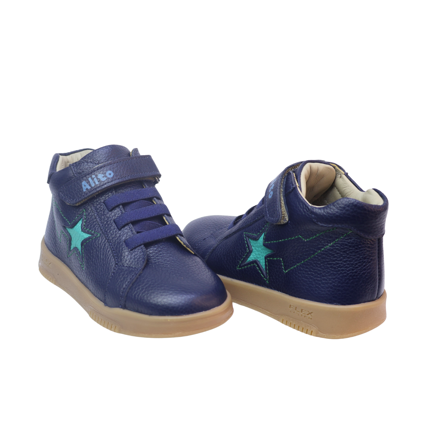 BOTINES ALITO 00061 100% CUERO PREMIUM - 1